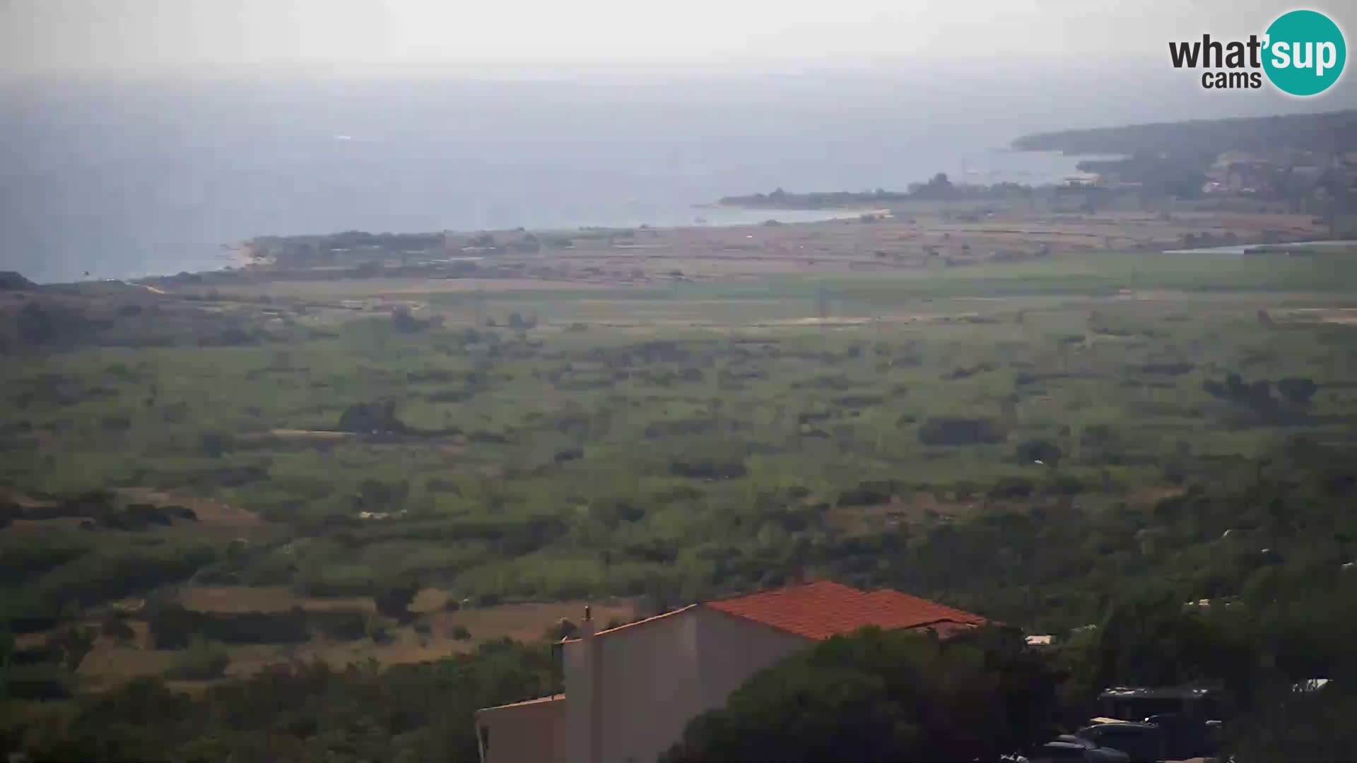 View from Gligora Cheese Factory Kolan – Pag island
