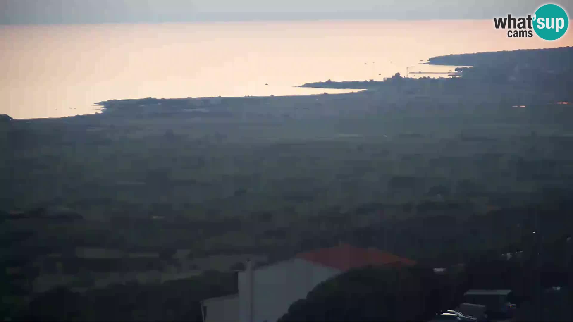 View from Gligora Cheese Factory Kolan – Pag island
