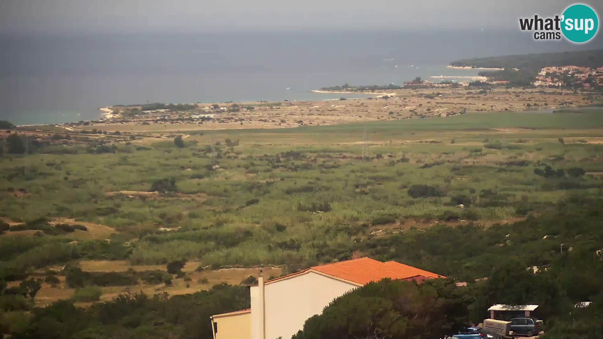 Vista de la fábrica de queso Gligora Kolan – Isla Pag