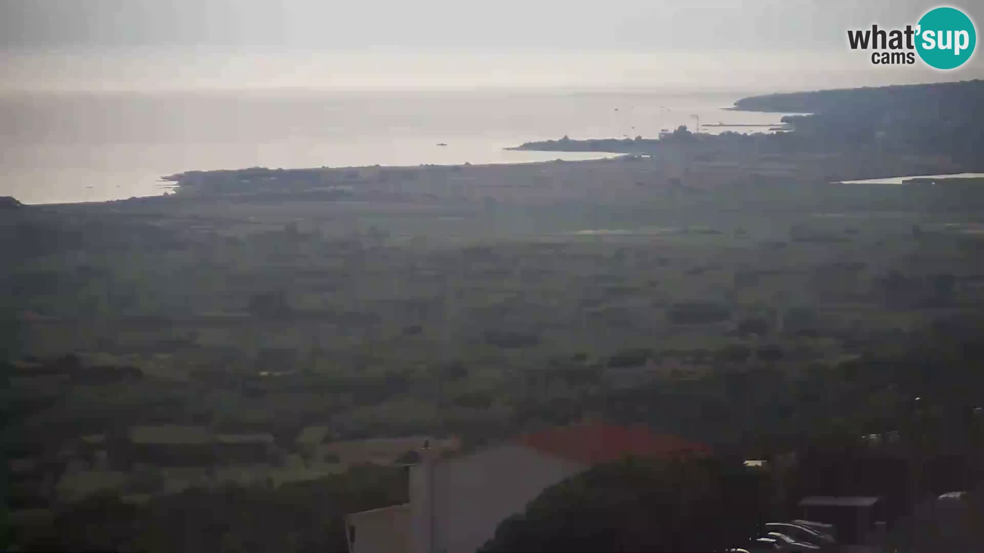 View from Gligora Cheese Factory Kolan – Pag island