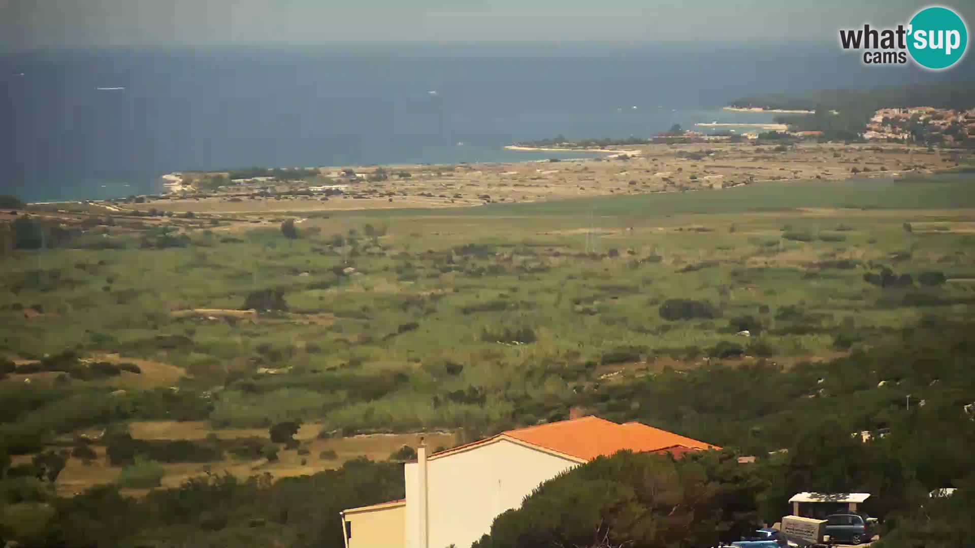 View from Gligora Cheese Factory Kolan – Pag island