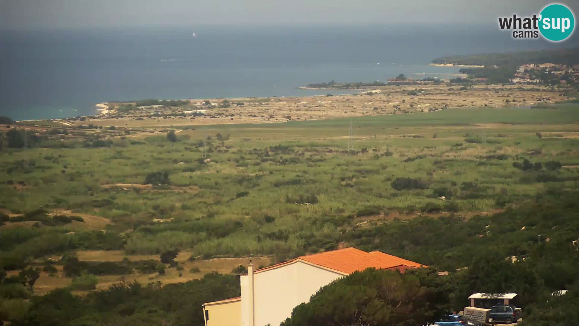 View from Gligora Cheese Factory Kolan – Pag island