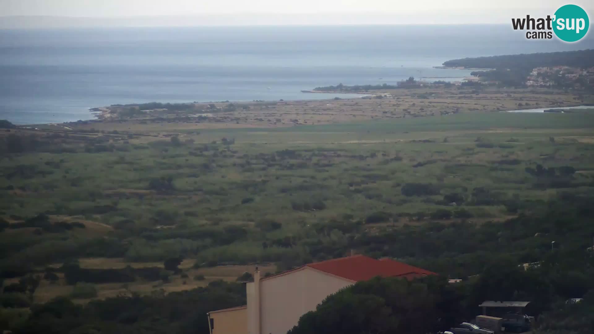 View from Gligora Cheese Factory Kolan – Pag island