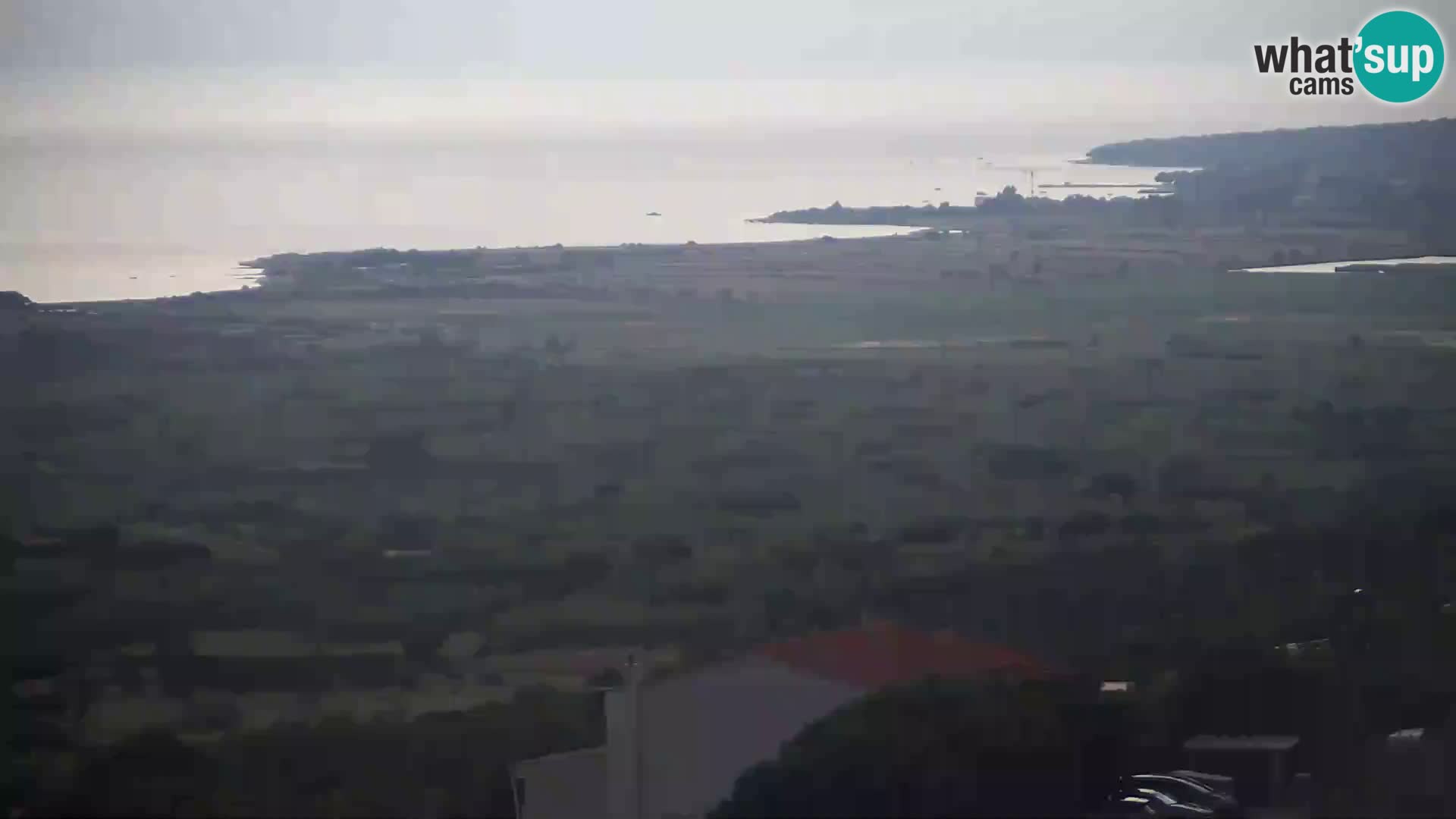 Vista de la fábrica de queso Gligora Kolan – Isla Pag