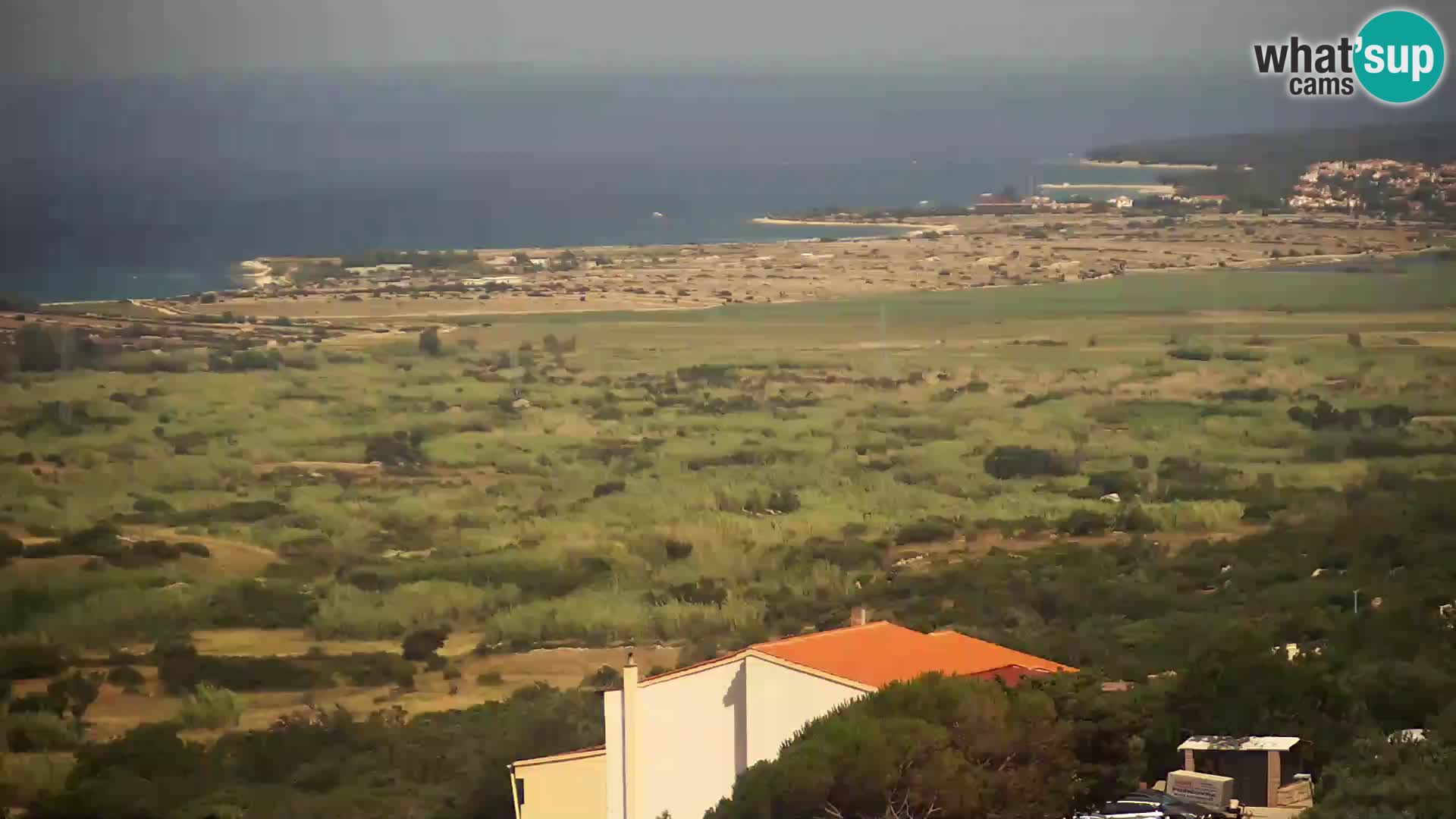 Vista de la fábrica de queso Gligora Kolan – Isla Pag