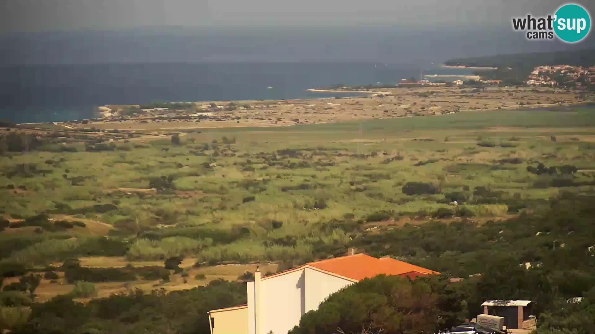 Vista de la fábrica de queso Gligora Kolan – Isla Pag