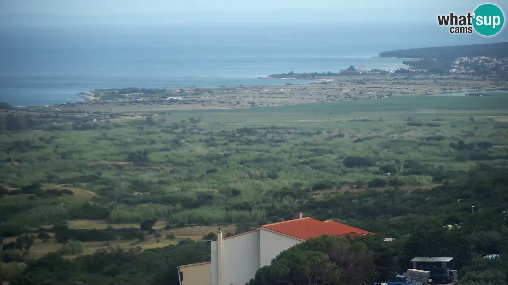 Vue de l’usine de fromage Gligora Kolan – île de Pag