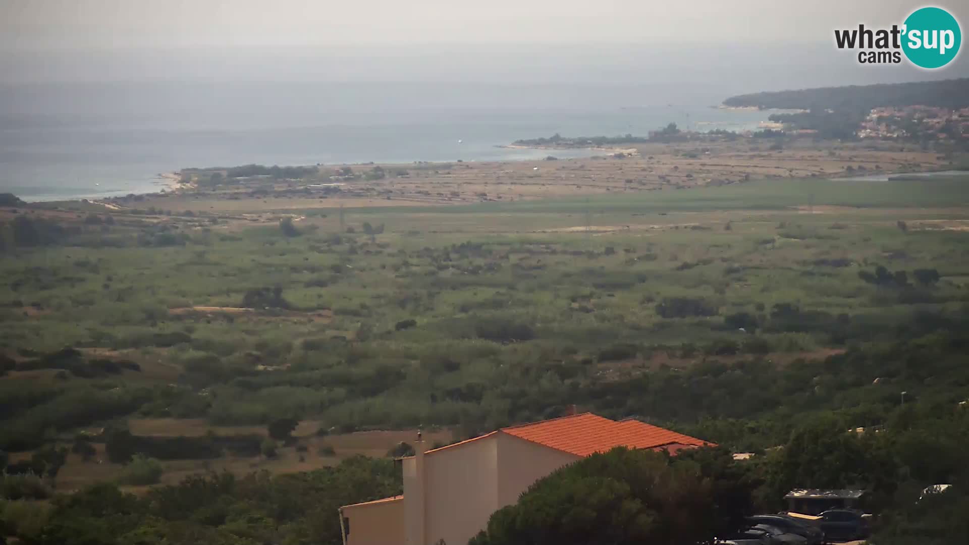 Vista de la fábrica de queso Gligora Kolan – Isla Pag