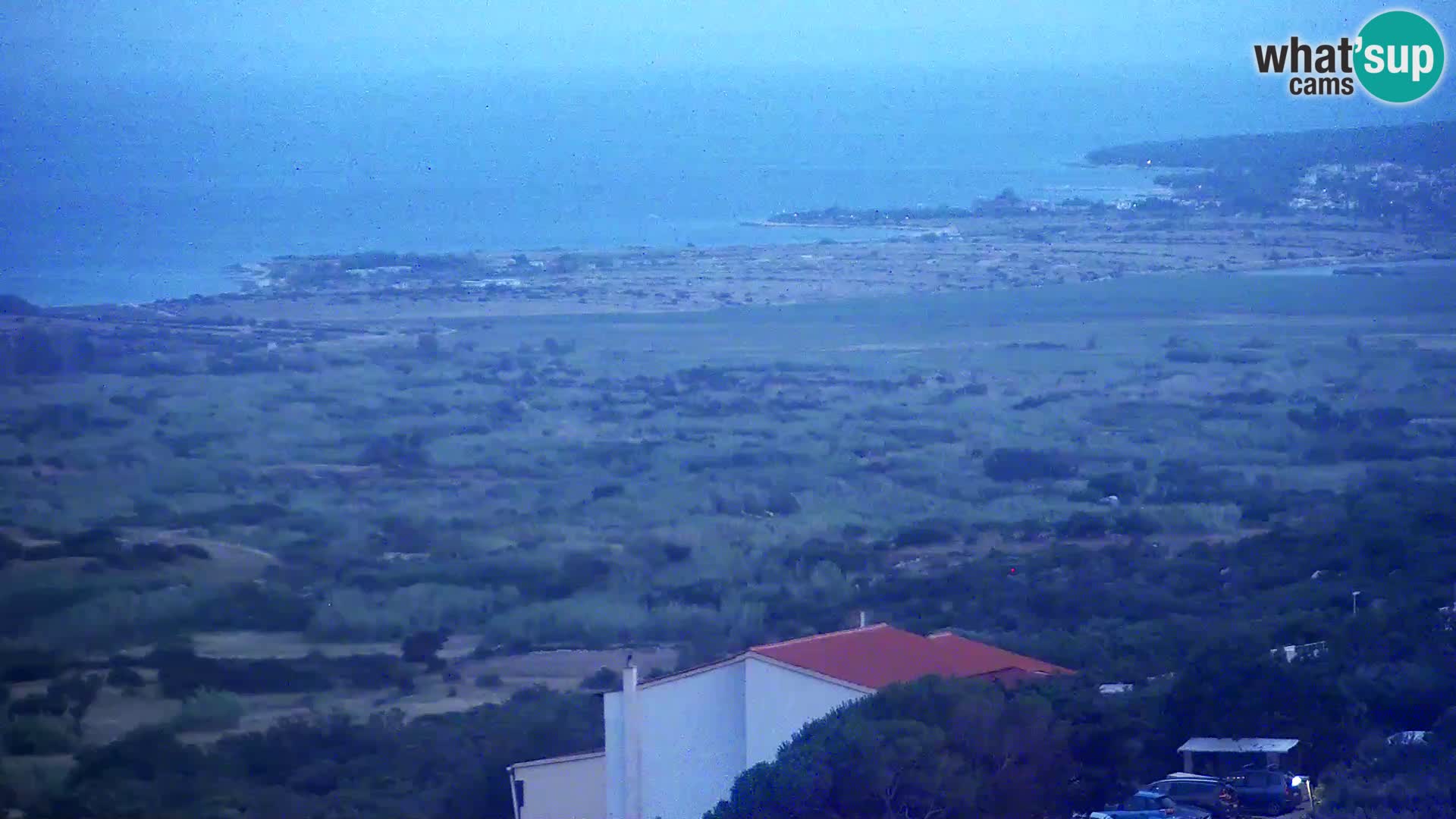 Vue de l’usine de fromage Gligora Kolan – île de Pag