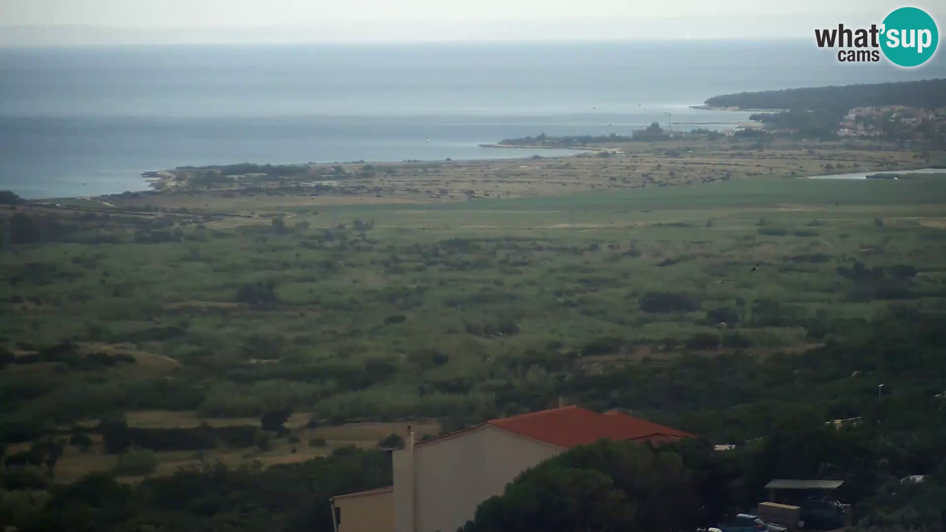 View from Gligora Cheese Factory Kolan – Pag island