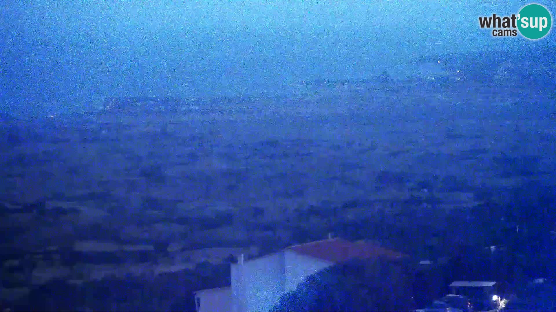 Vista dalla fabbrica di formaggio Gligora Kolan – isola di Pag