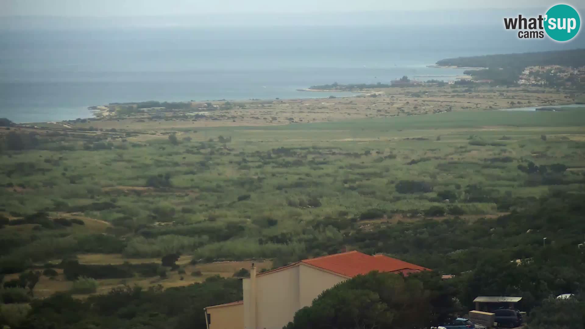 Vista de la fábrica de queso Gligora Kolan – Isla Pag