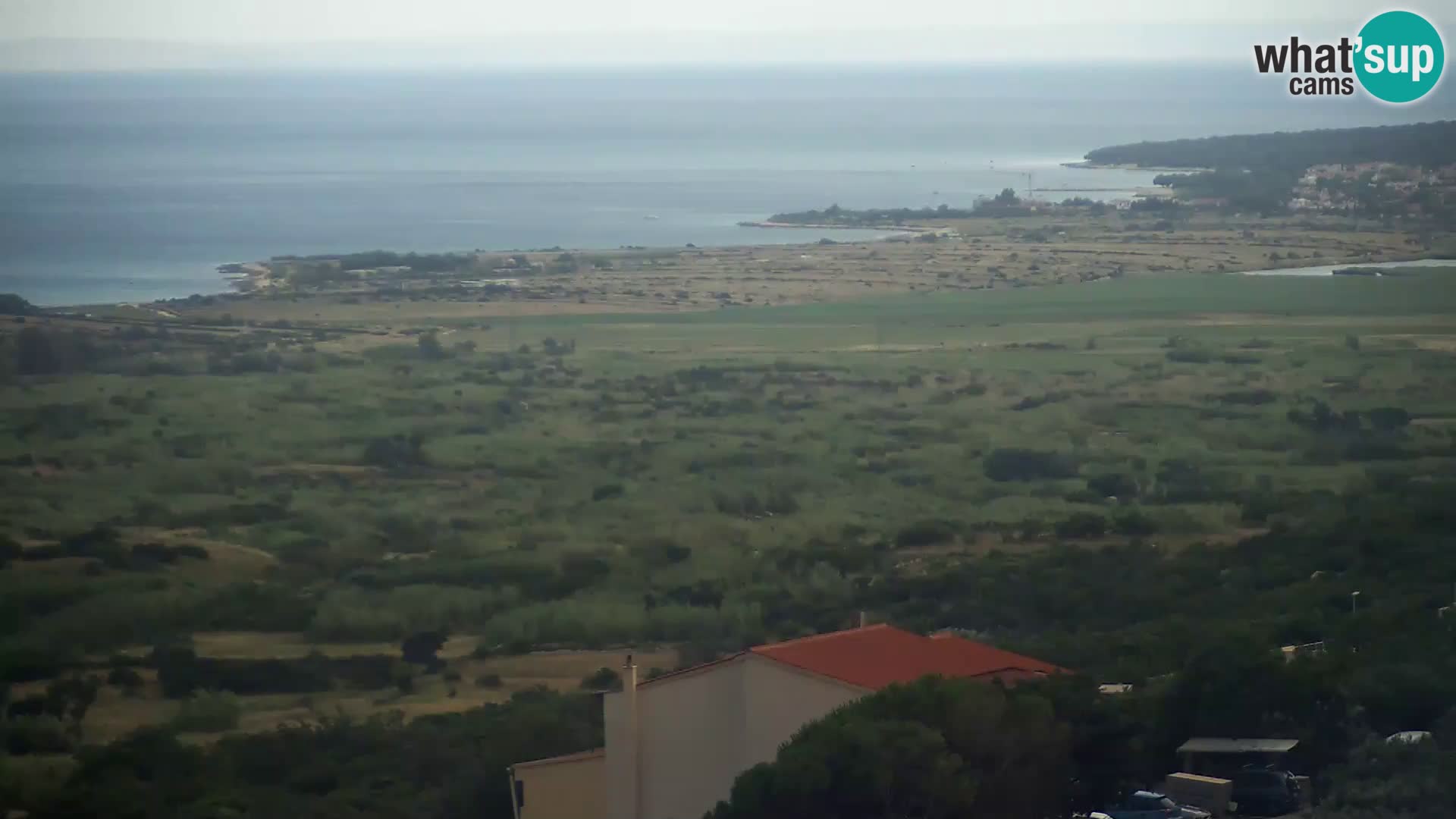 View from Gligora Cheese Factory Kolan – Pag island