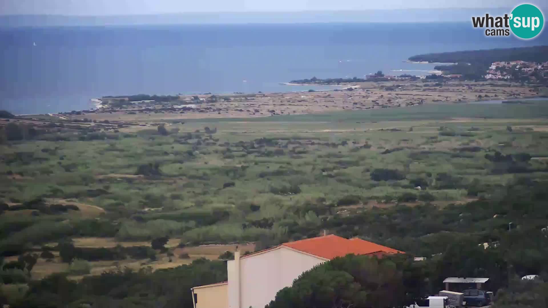 View from Gligora Cheese Factory Kolan – Pag island
