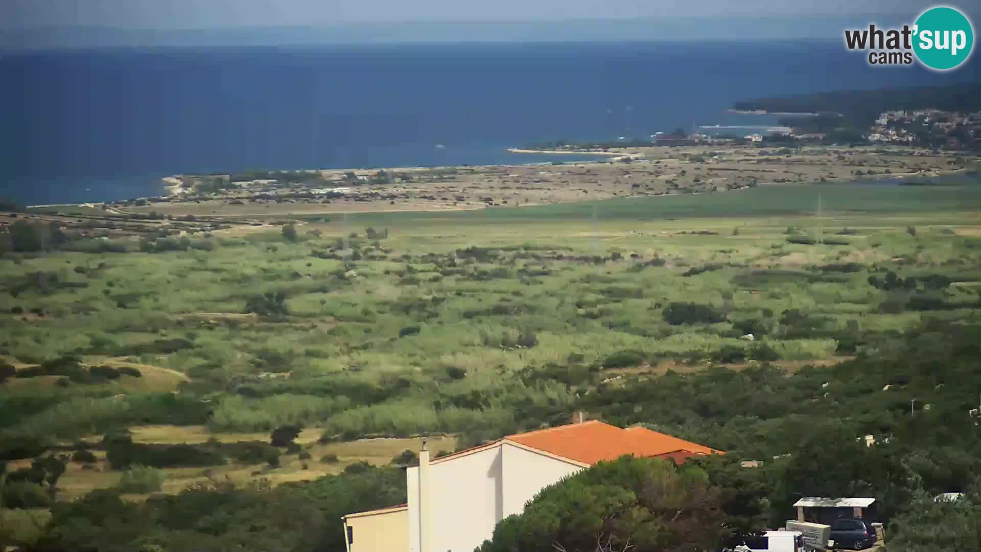 View from Gligora Cheese Factory Kolan – Pag island