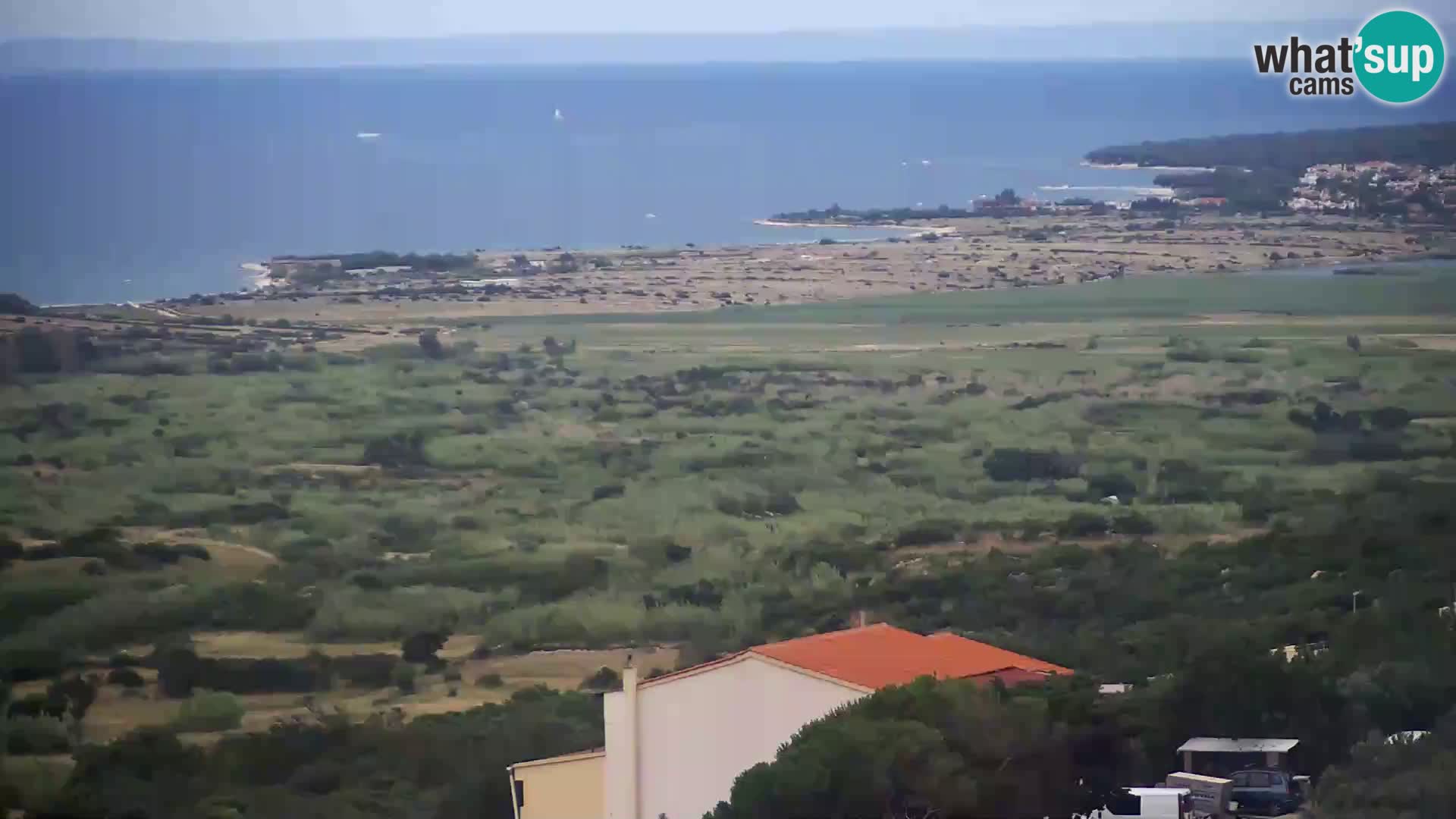 Vista de la fábrica de queso Gligora Kolan – Isla Pag