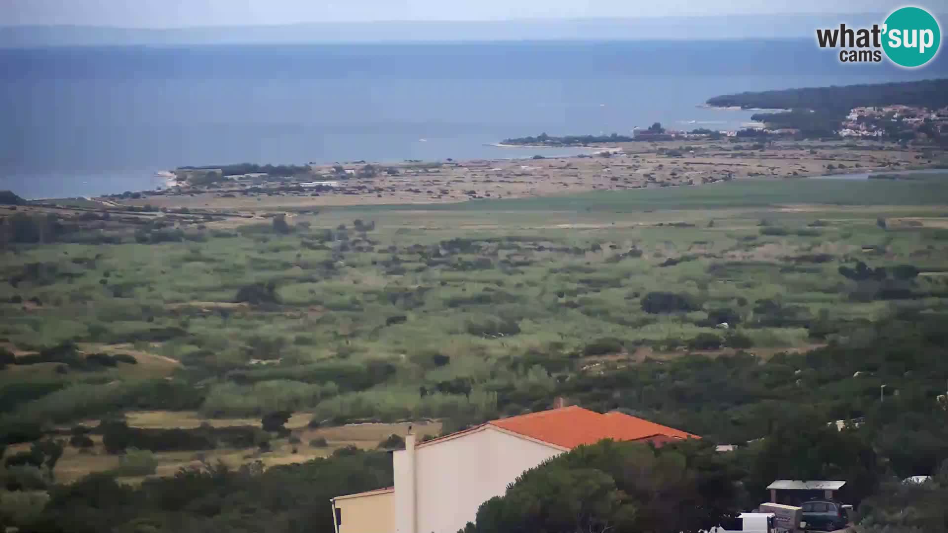 Vista de la fábrica de queso Gligora Kolan – Isla Pag