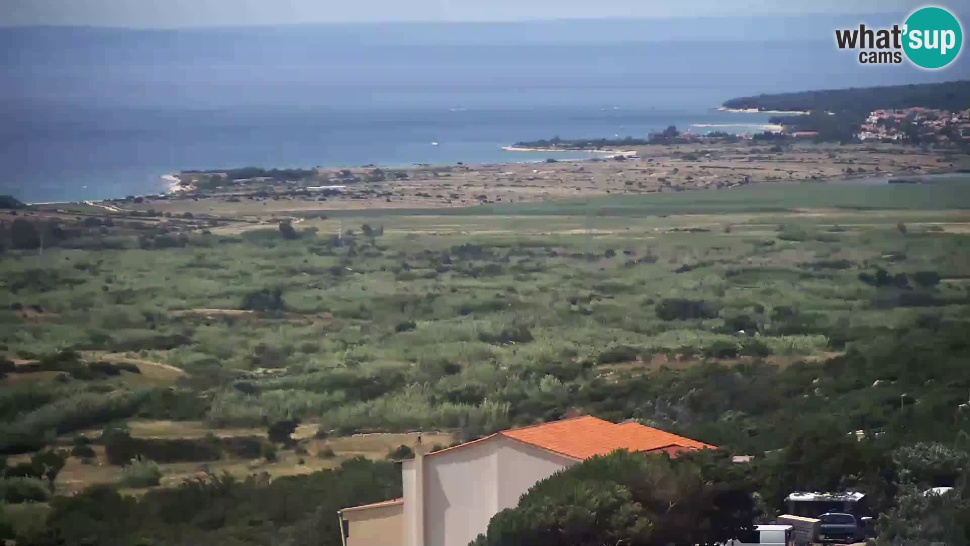View from Gligora Cheese Factory Kolan – Pag island