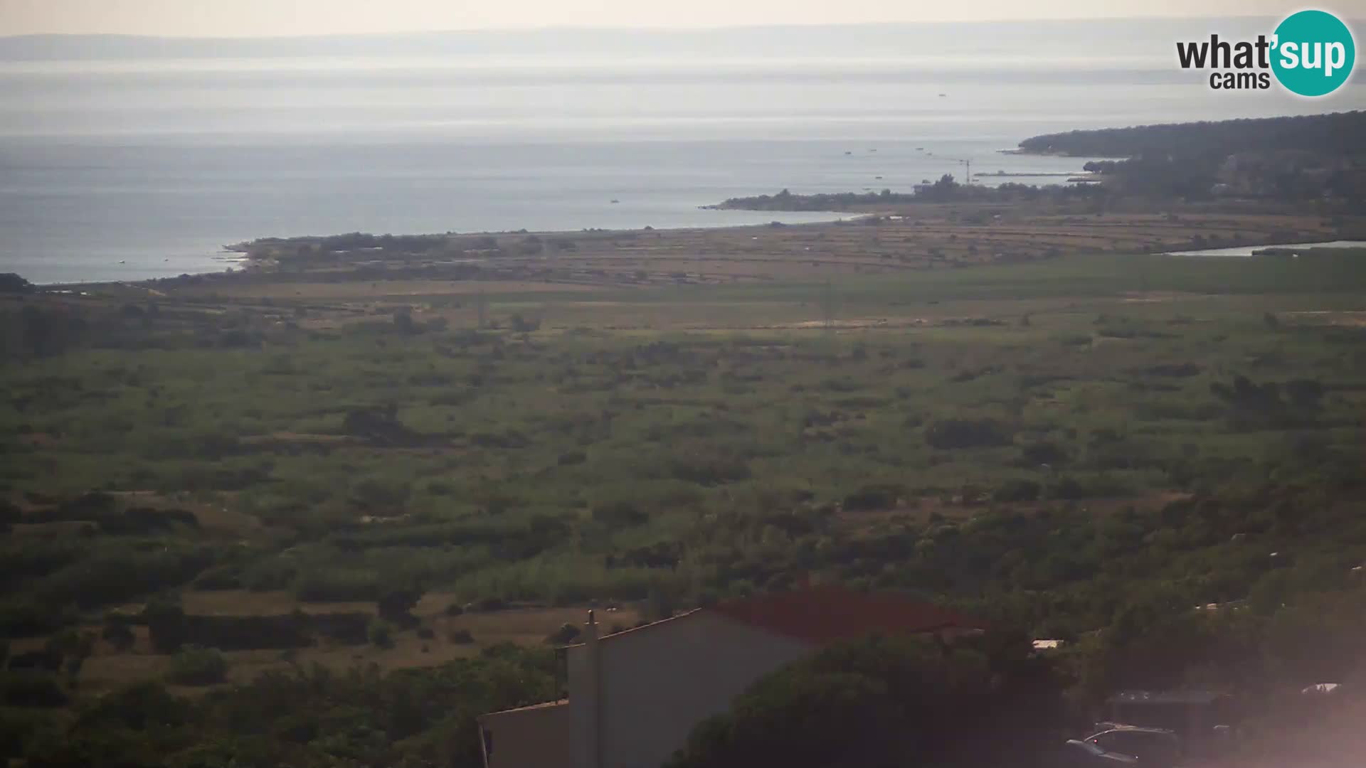 View from Gligora Cheese Factory Kolan – Pag island