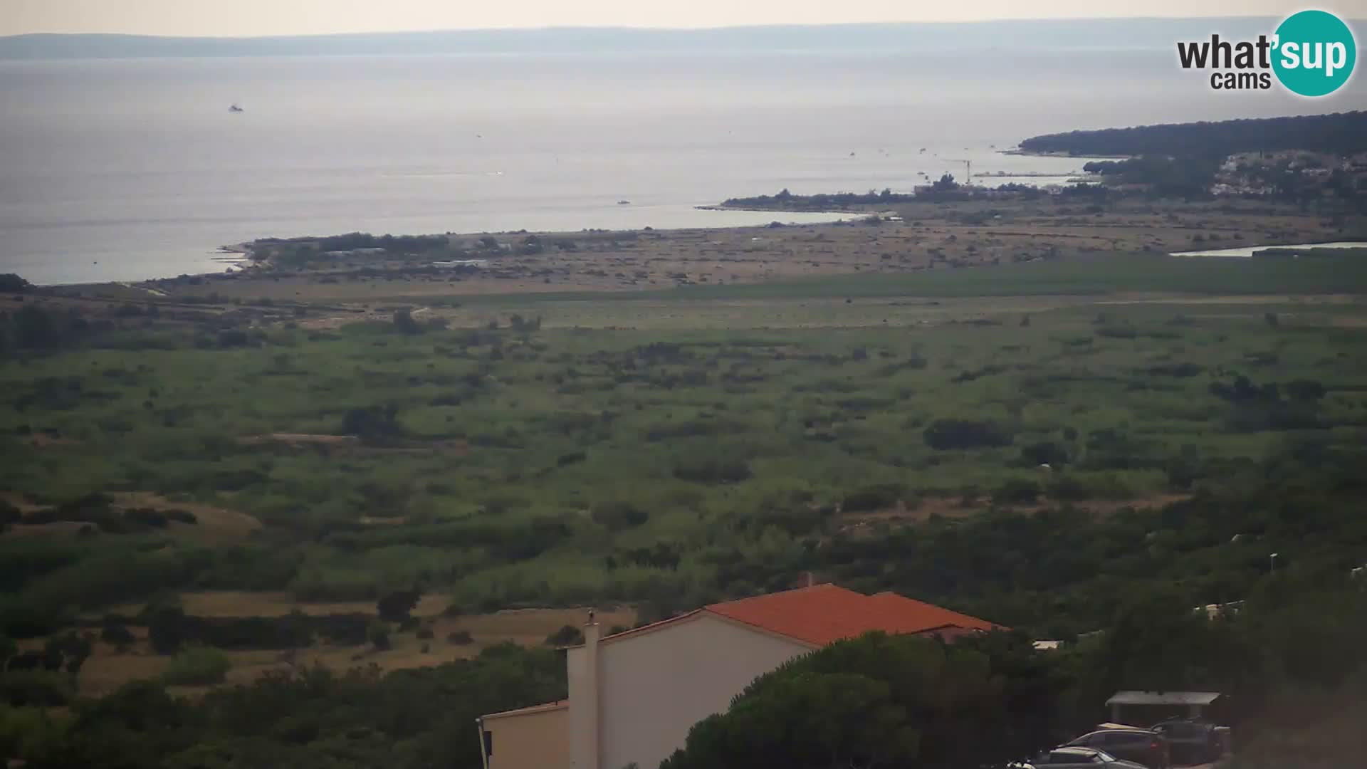 View from Gligora Cheese Factory Kolan – Pag island