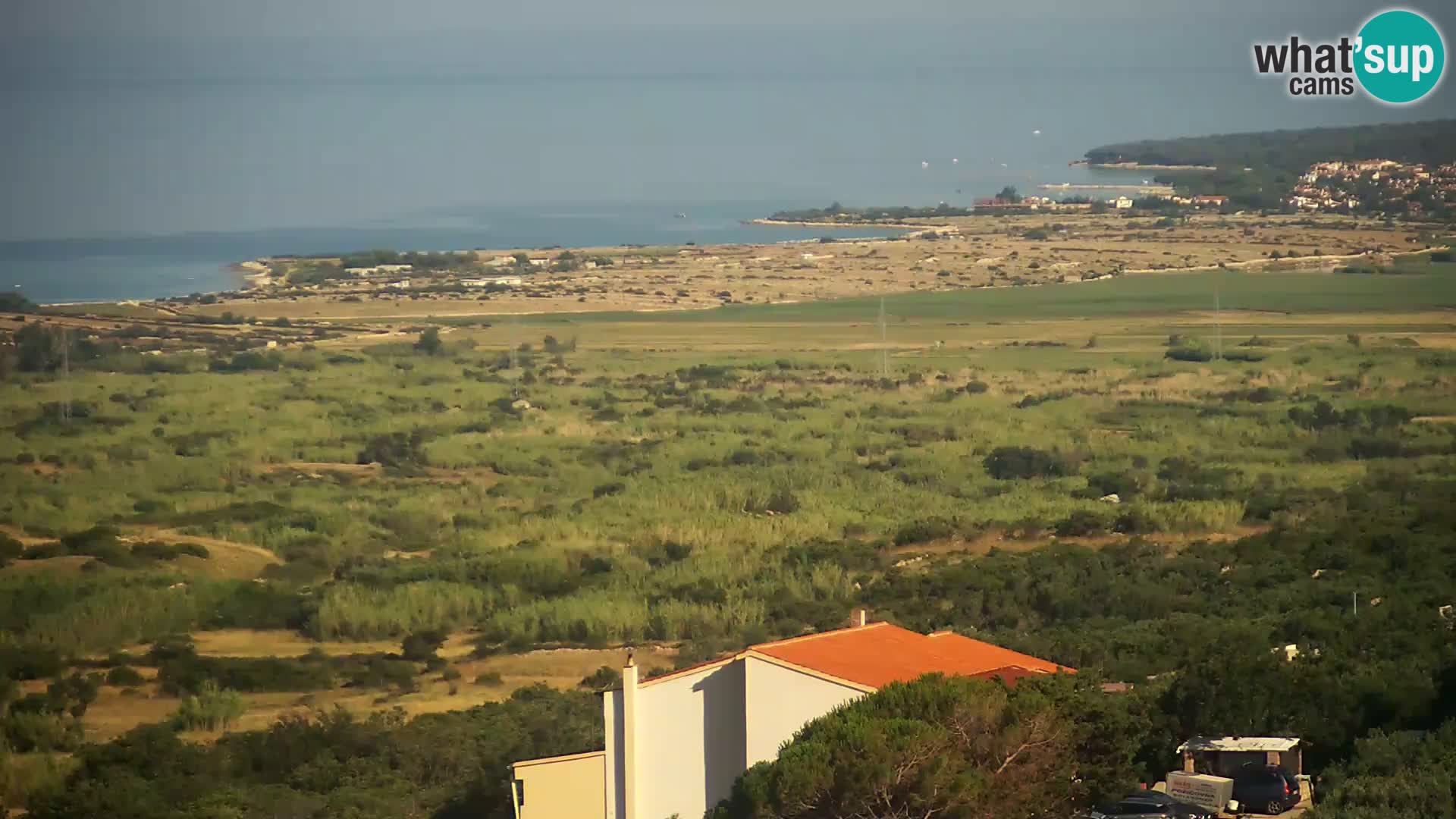 View from Gligora Cheese Factory Kolan – Pag island