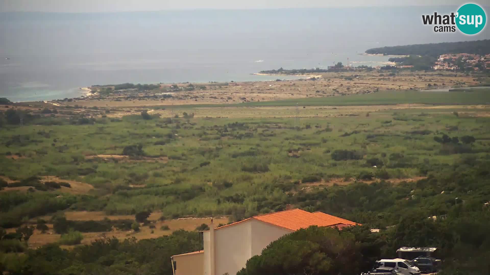 Vista de la fábrica de queso Gligora Kolan – Isla Pag