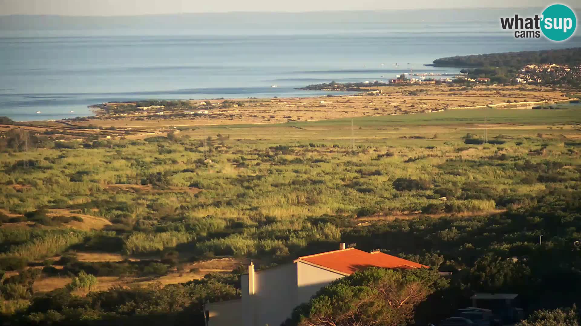 View from Gligora Cheese Factory Kolan – Pag island