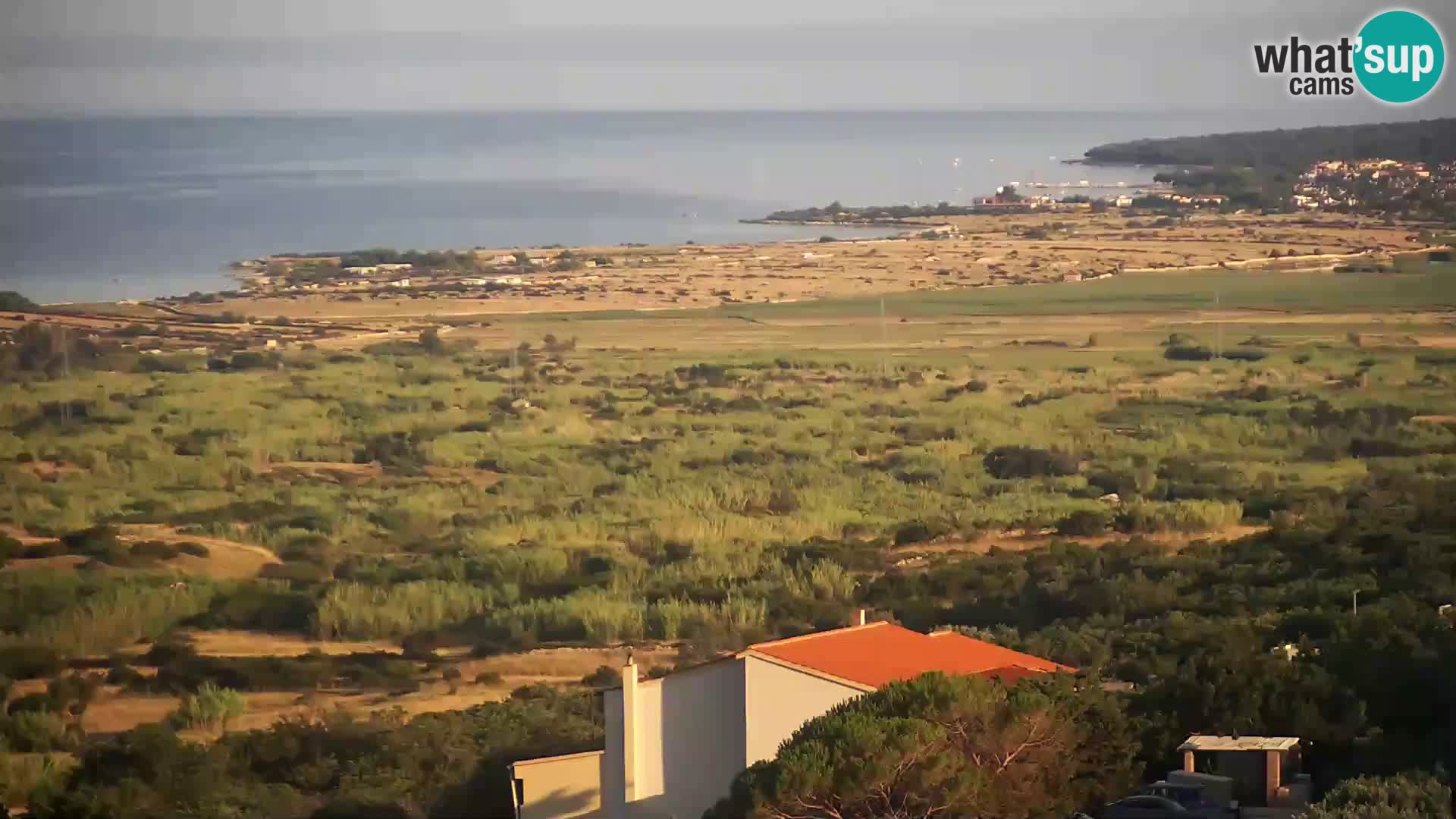 Vue de l’usine de fromage Gligora Kolan – île de Pag