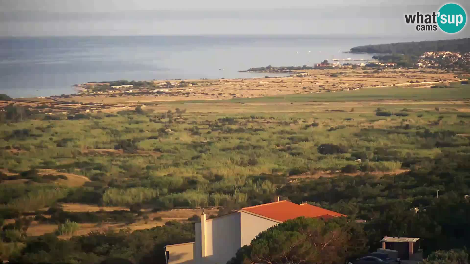 Vista de la fábrica de queso Gligora Kolan – Isla Pag