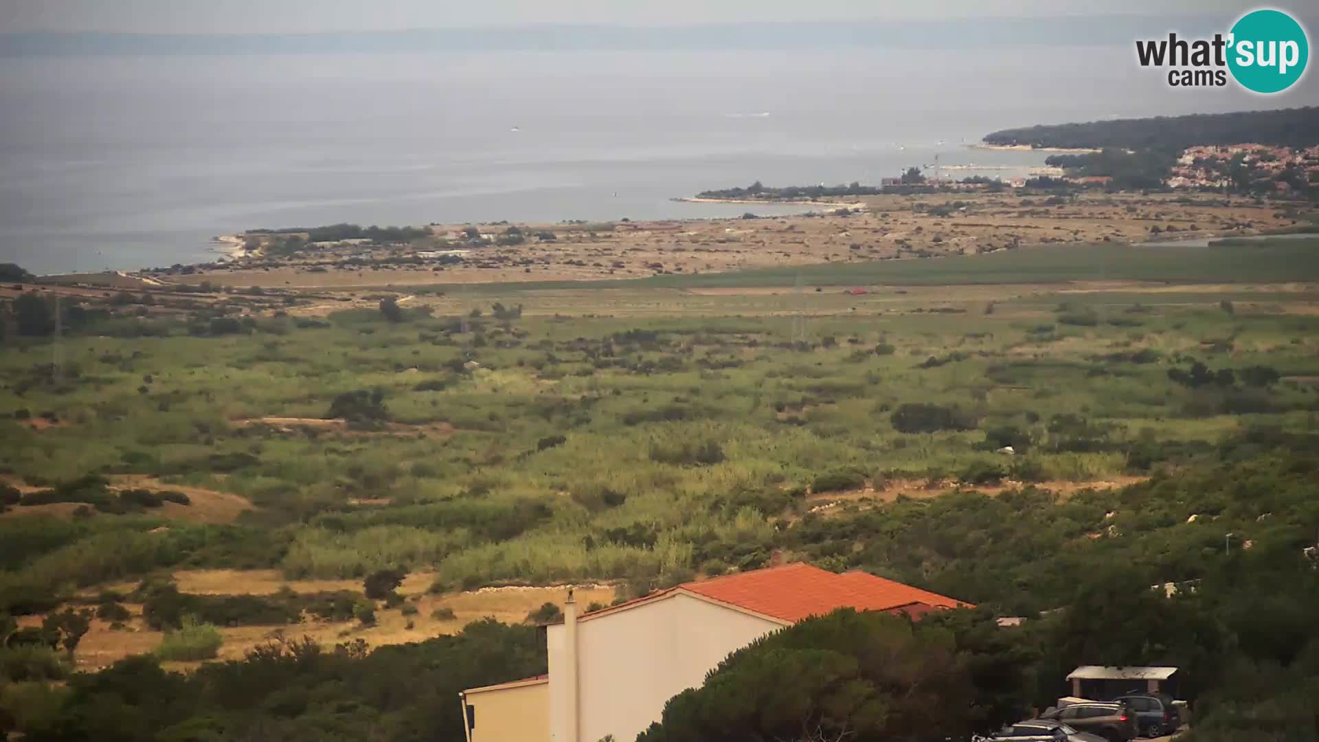 Vue de l’usine de fromage Gligora Kolan – île de Pag