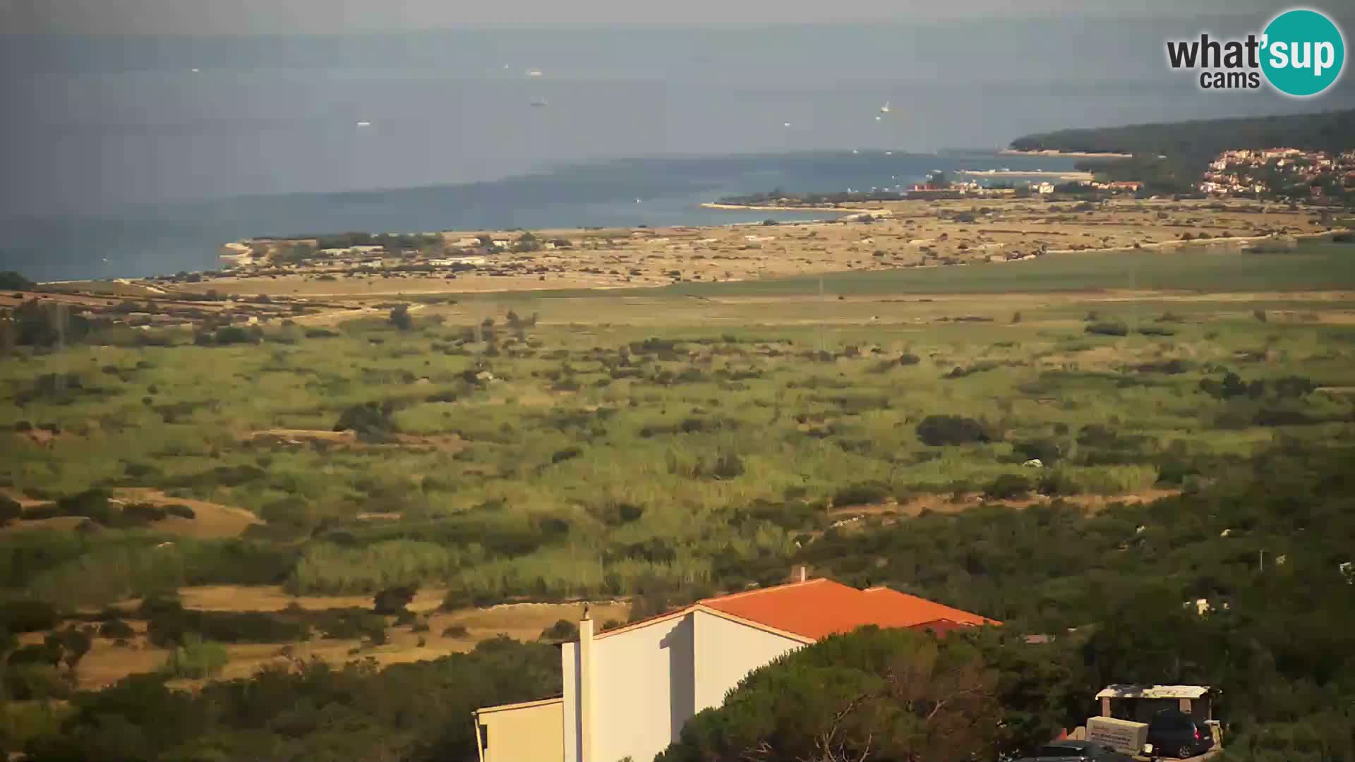 View from Gligora Cheese Factory Kolan – Pag island