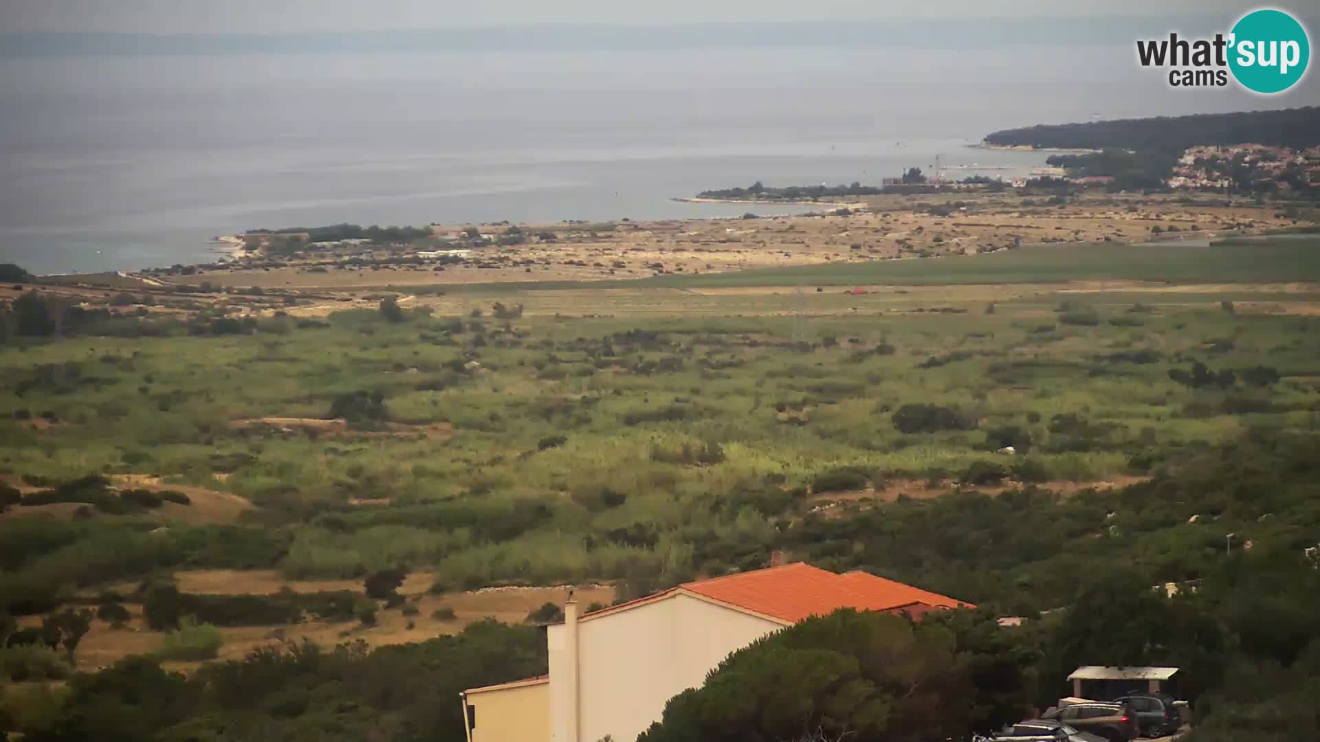 Vista de la fábrica de queso Gligora Kolan – Isla Pag