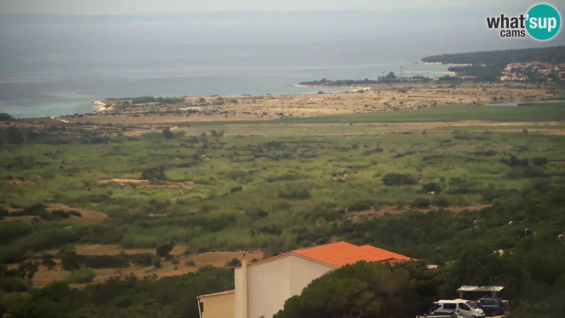 View from Gligora Cheese Factory Kolan – Pag island