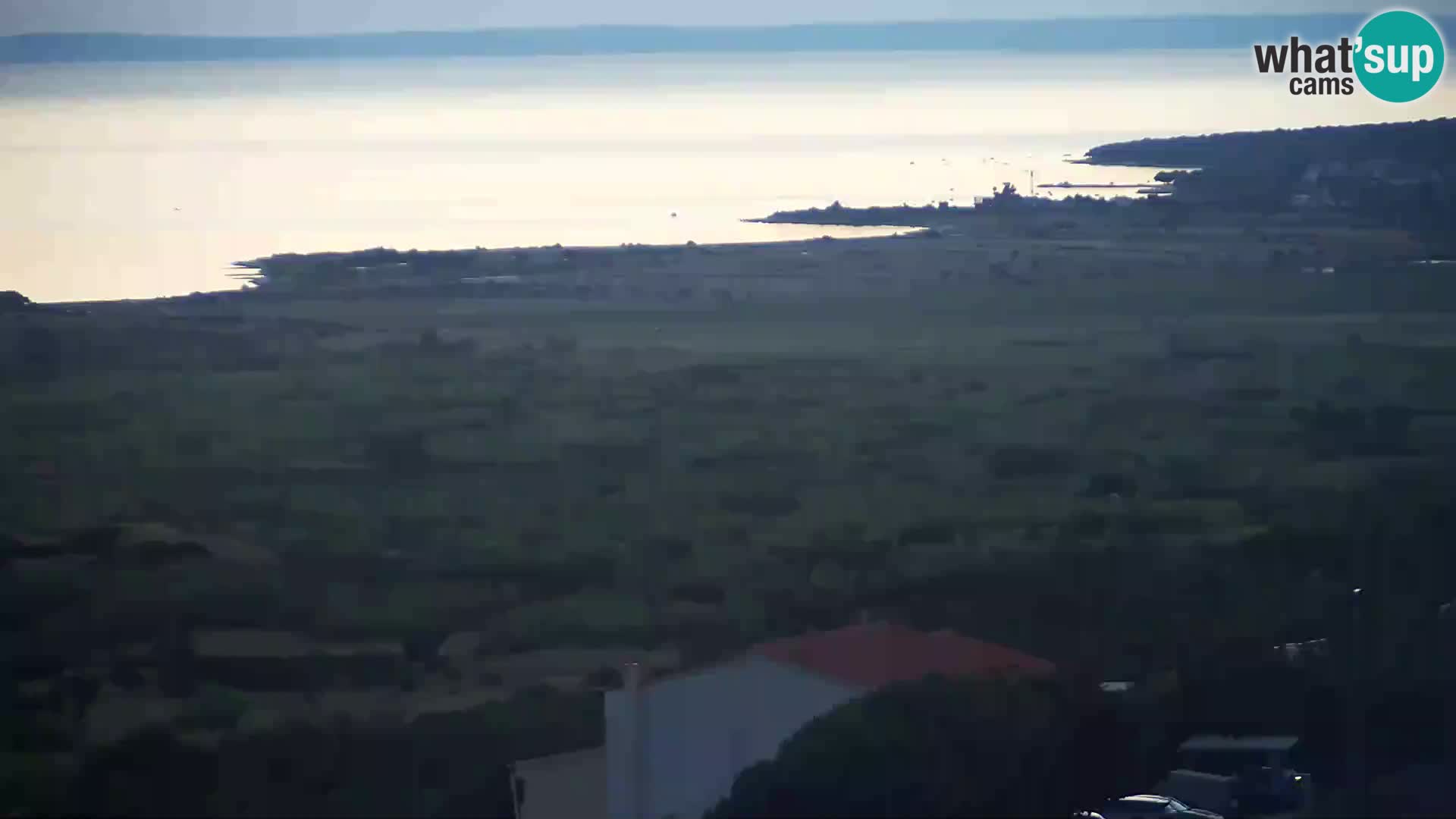 Blick von Gligora Käse Fabrik Kolan – Pag Insel