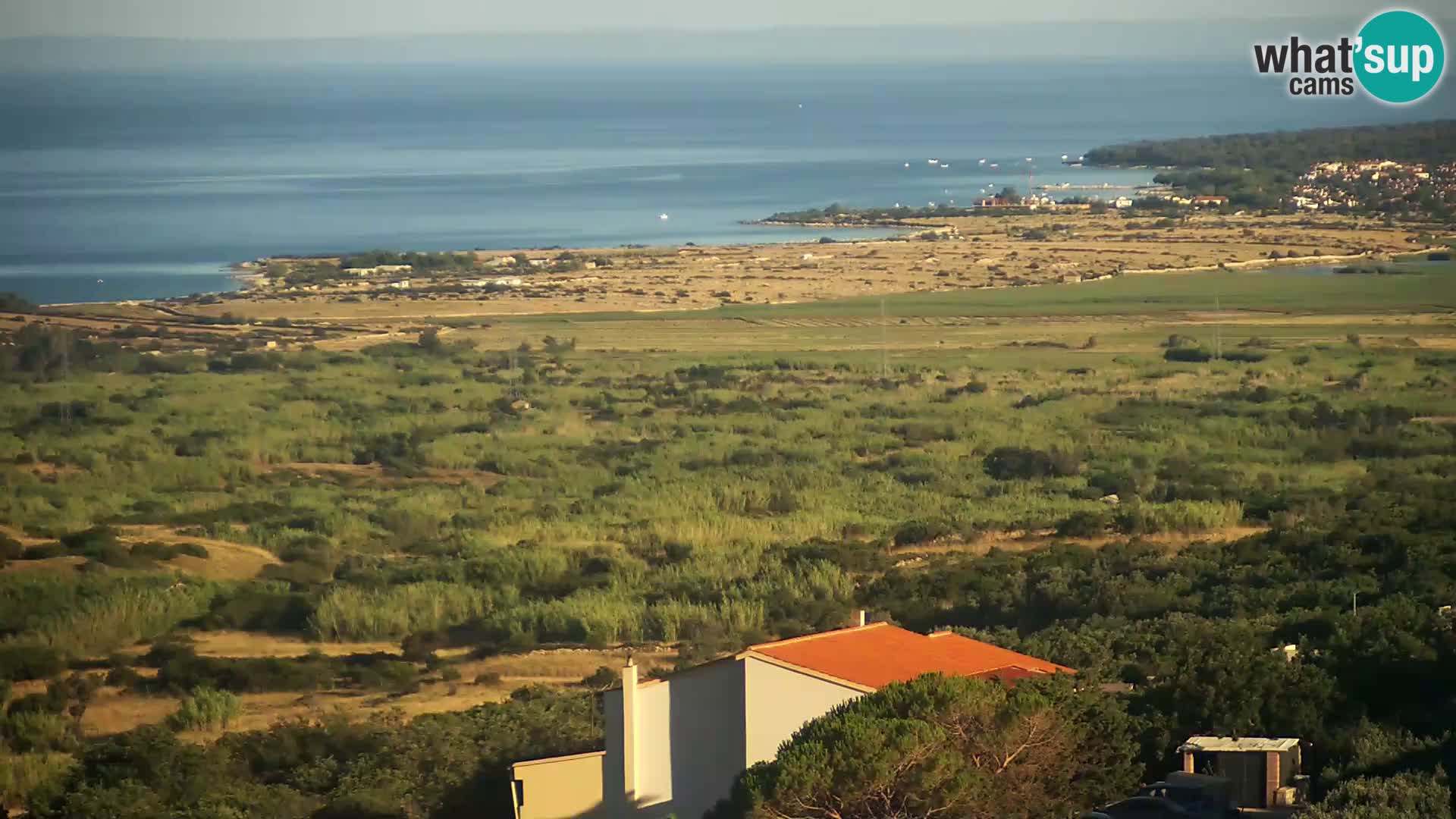 View from Gligora Cheese Factory Kolan – Pag island
