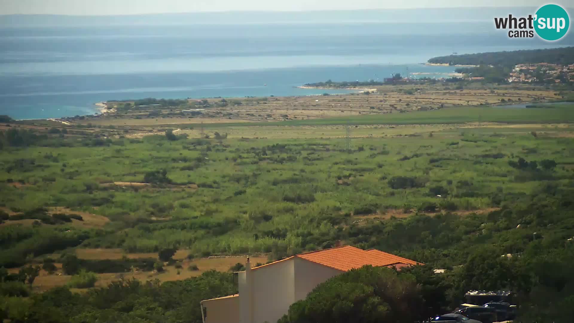 Vista de la fábrica de queso Gligora Kolan – Isla Pag