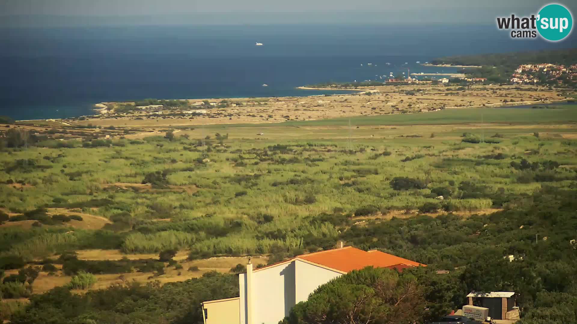 Vue de l’usine de fromage Gligora Kolan – île de Pag