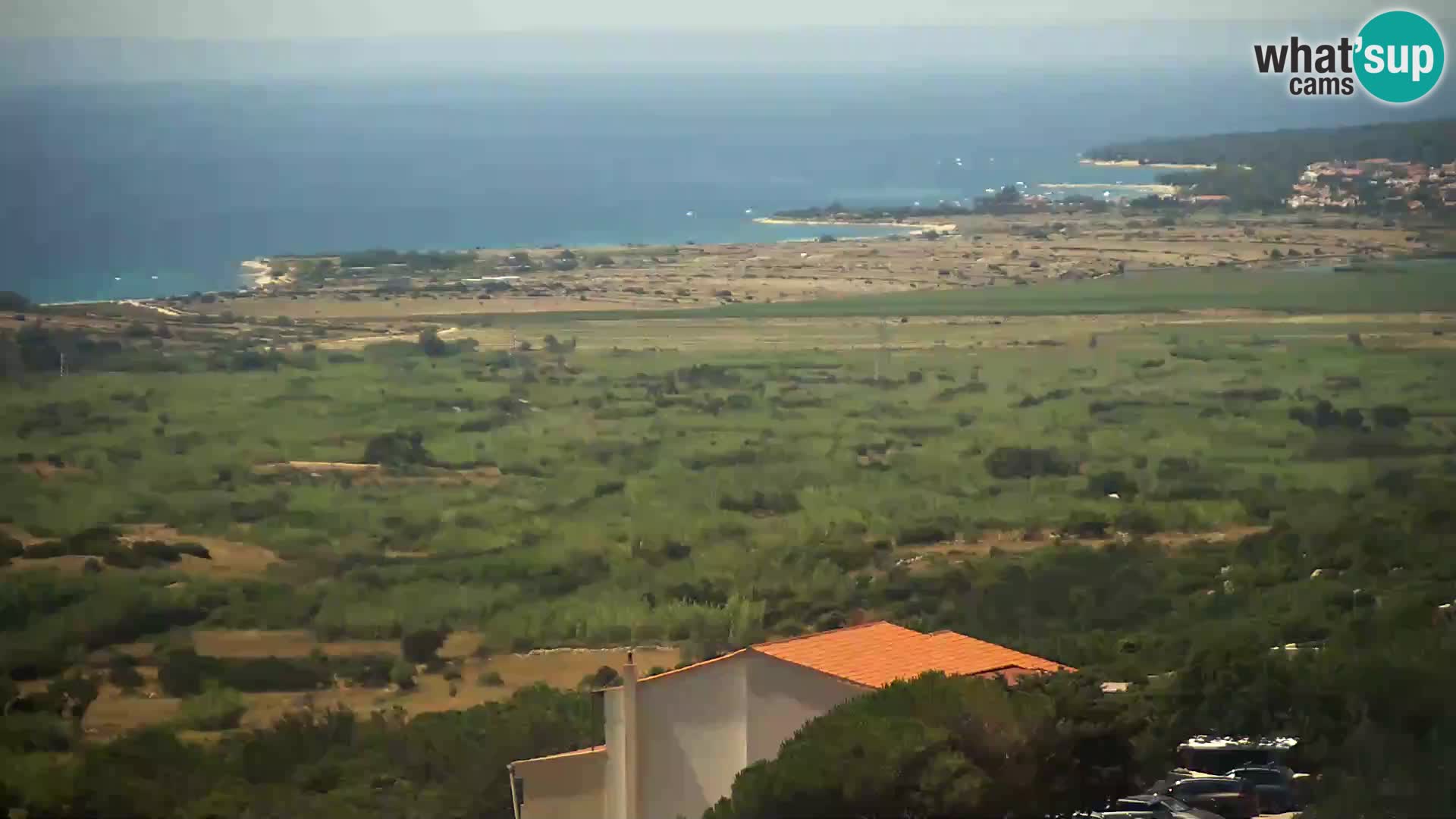 Vue de l’usine de fromage Gligora Kolan – île de Pag