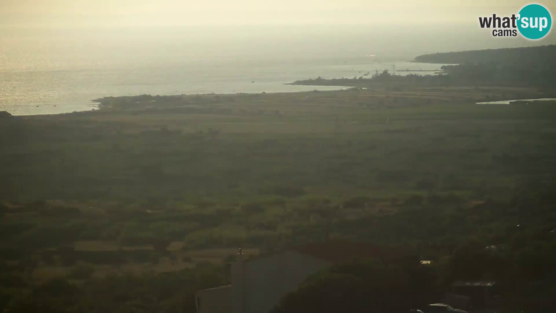 View from Gligora Cheese Factory Kolan – Pag island