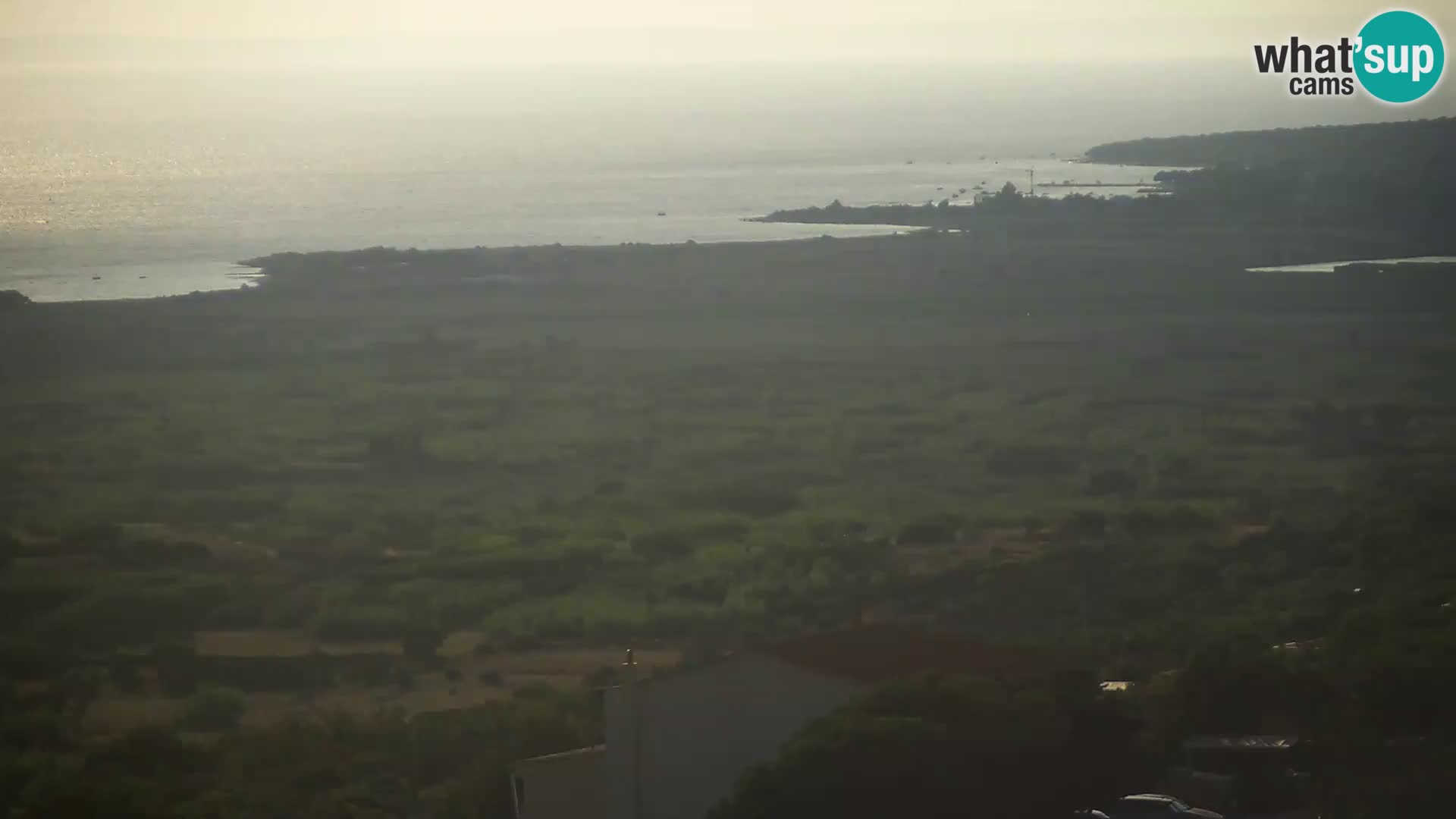 View from Gligora Cheese Factory Kolan – Pag island