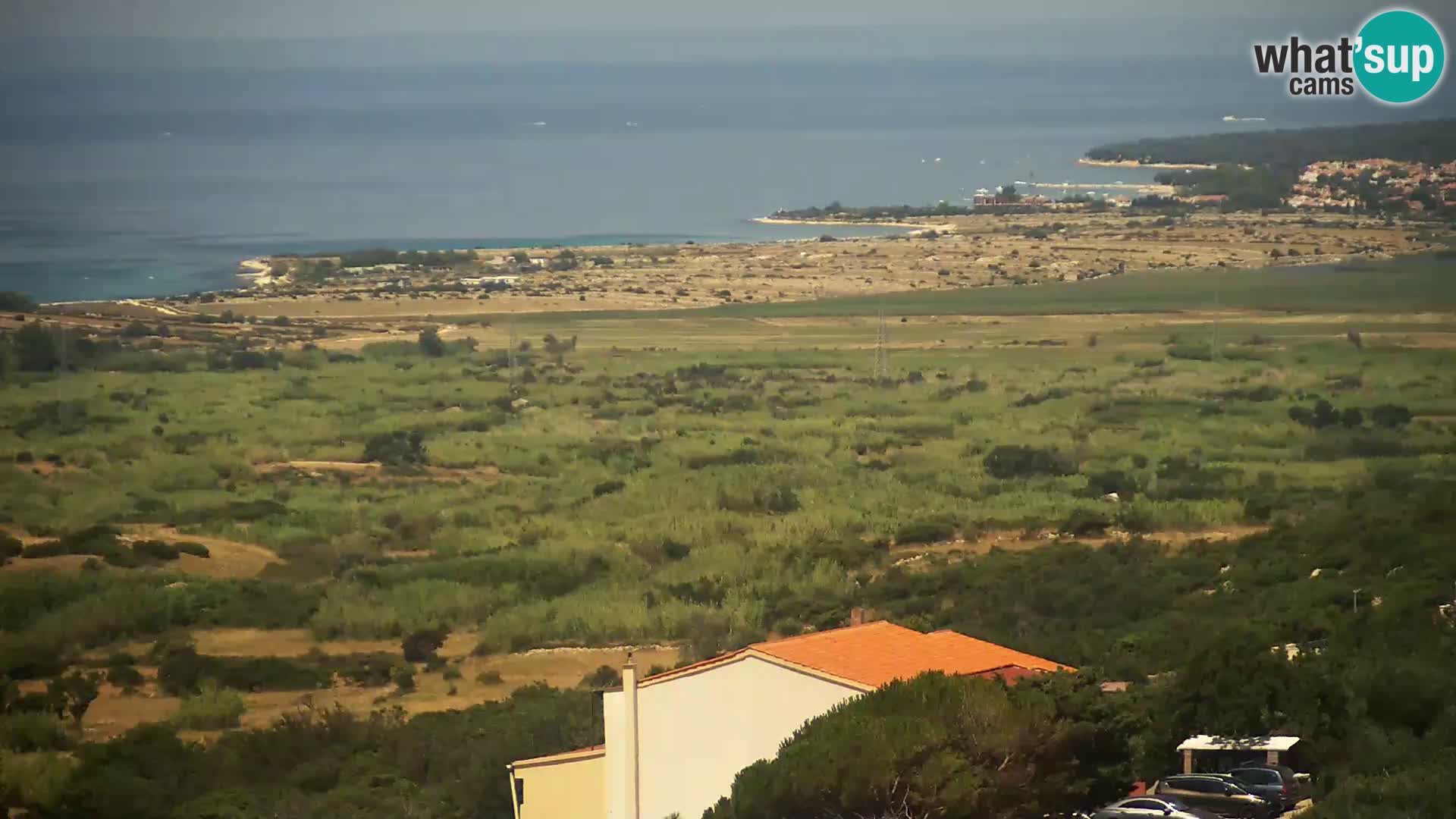 View from Gligora Cheese Factory Kolan – Pag island