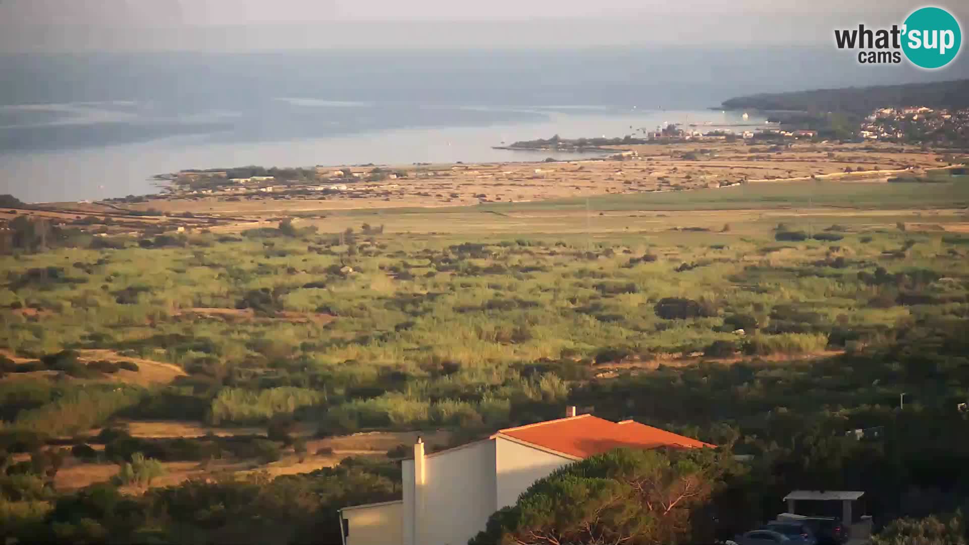 Vue de l’usine de fromage Gligora Kolan – île de Pag