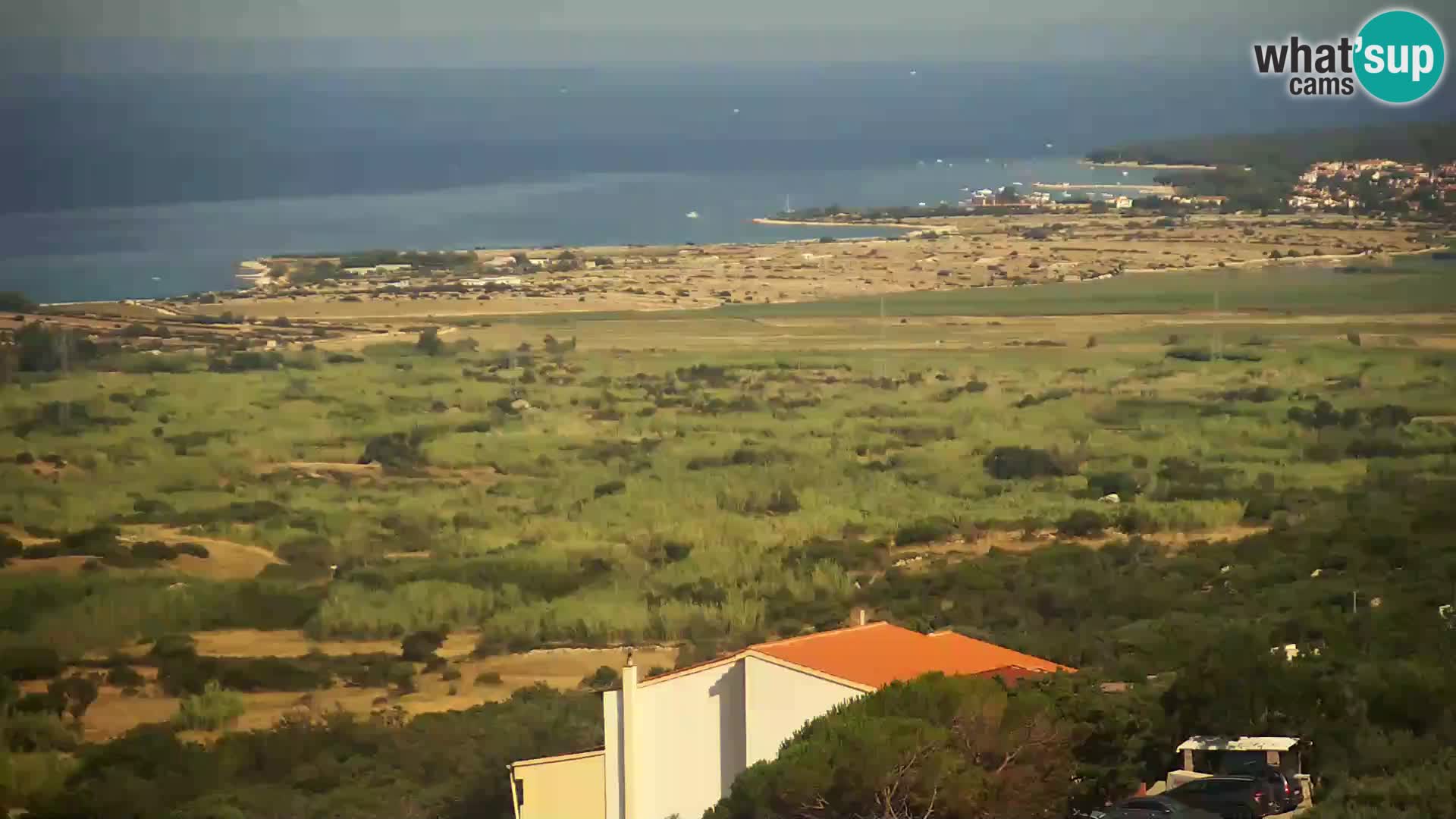 View from Gligora Cheese Factory Kolan – Pag island