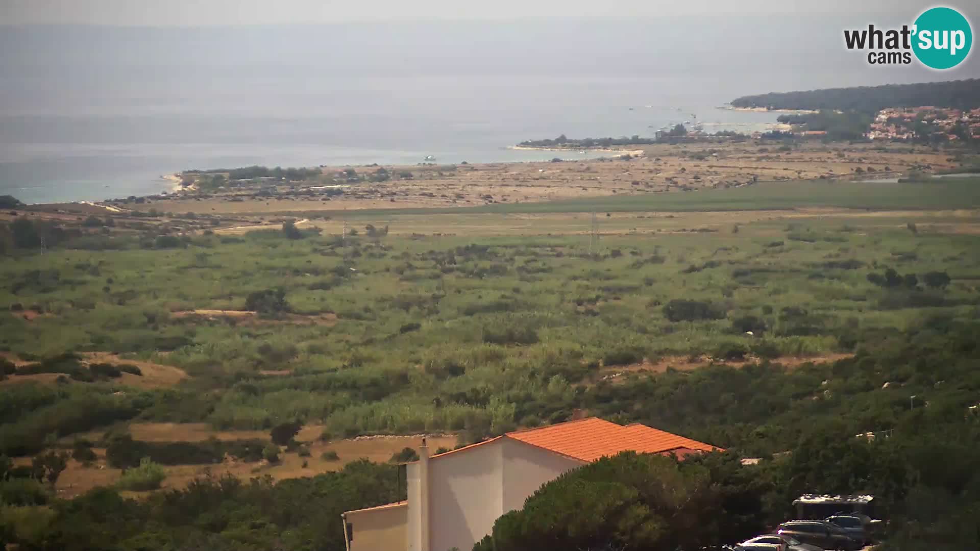 Vista de la fábrica de queso Gligora Kolan – Isla Pag