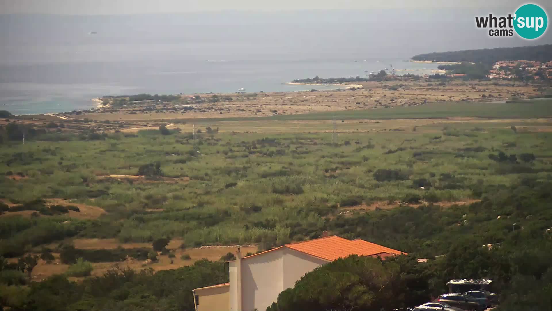 Vue de l’usine de fromage Gligora Kolan – île de Pag