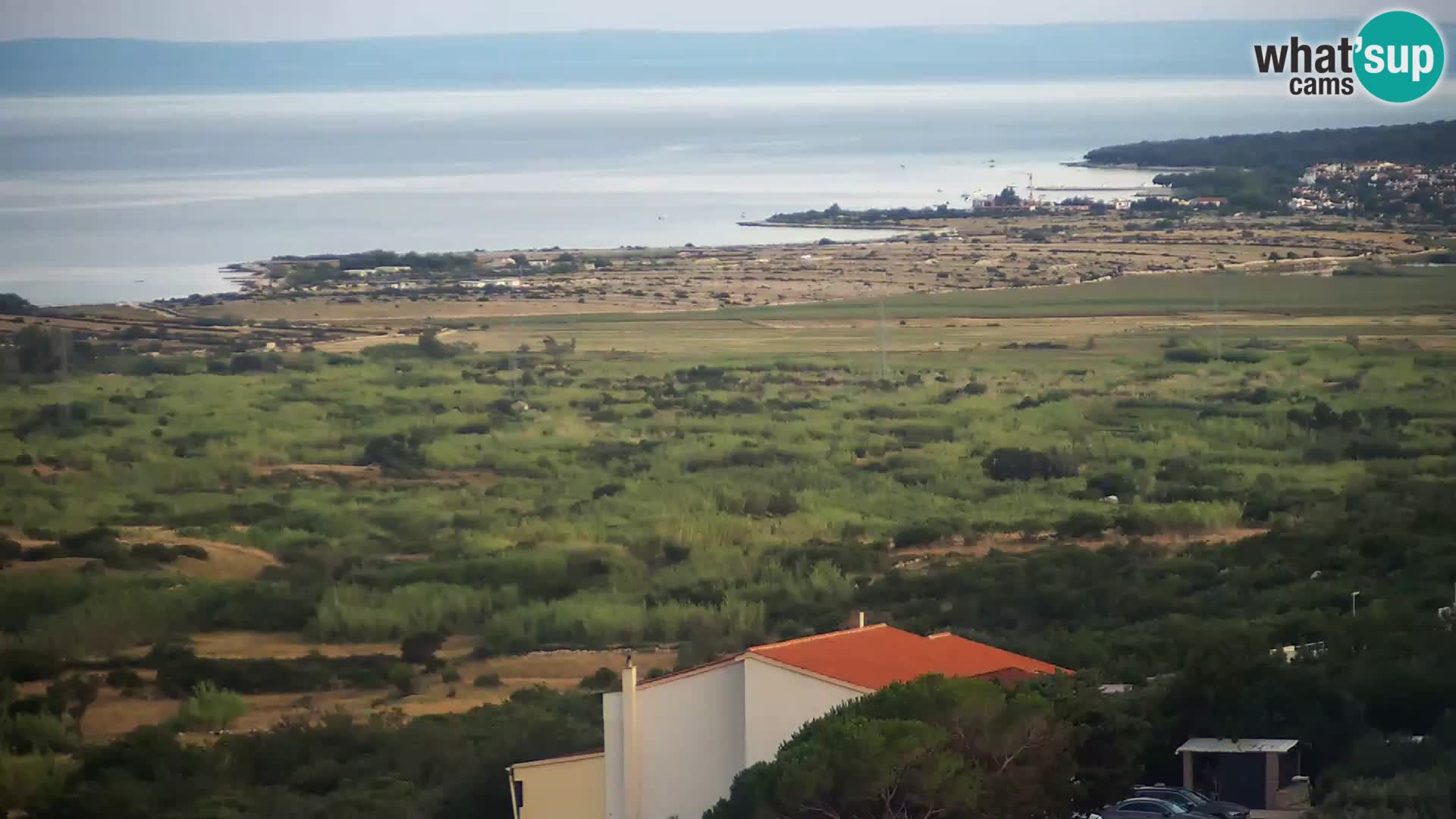 Vue de l’usine de fromage Gligora Kolan – île de Pag