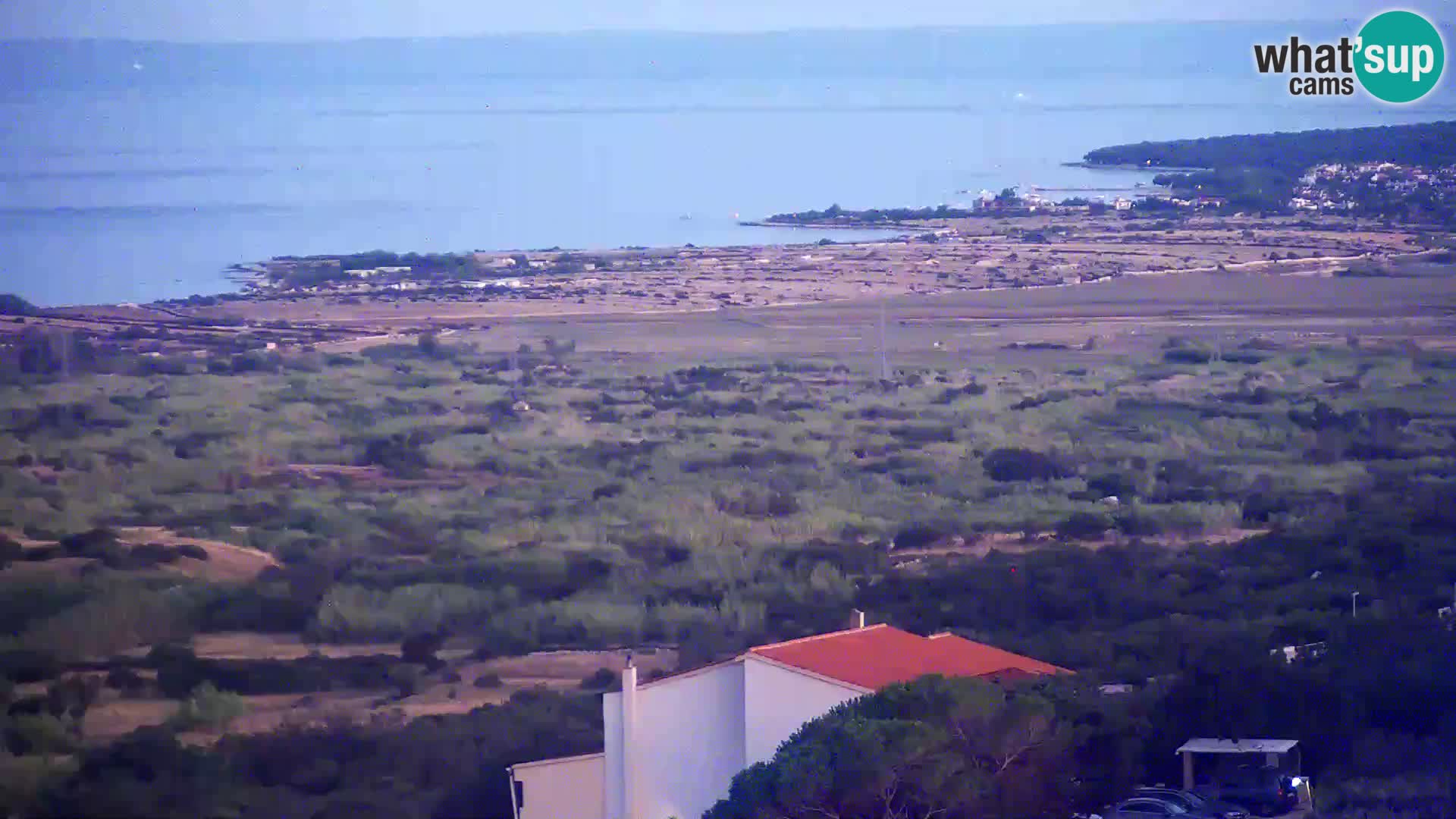 Vista de la fábrica de queso Gligora Kolan – Isla Pag