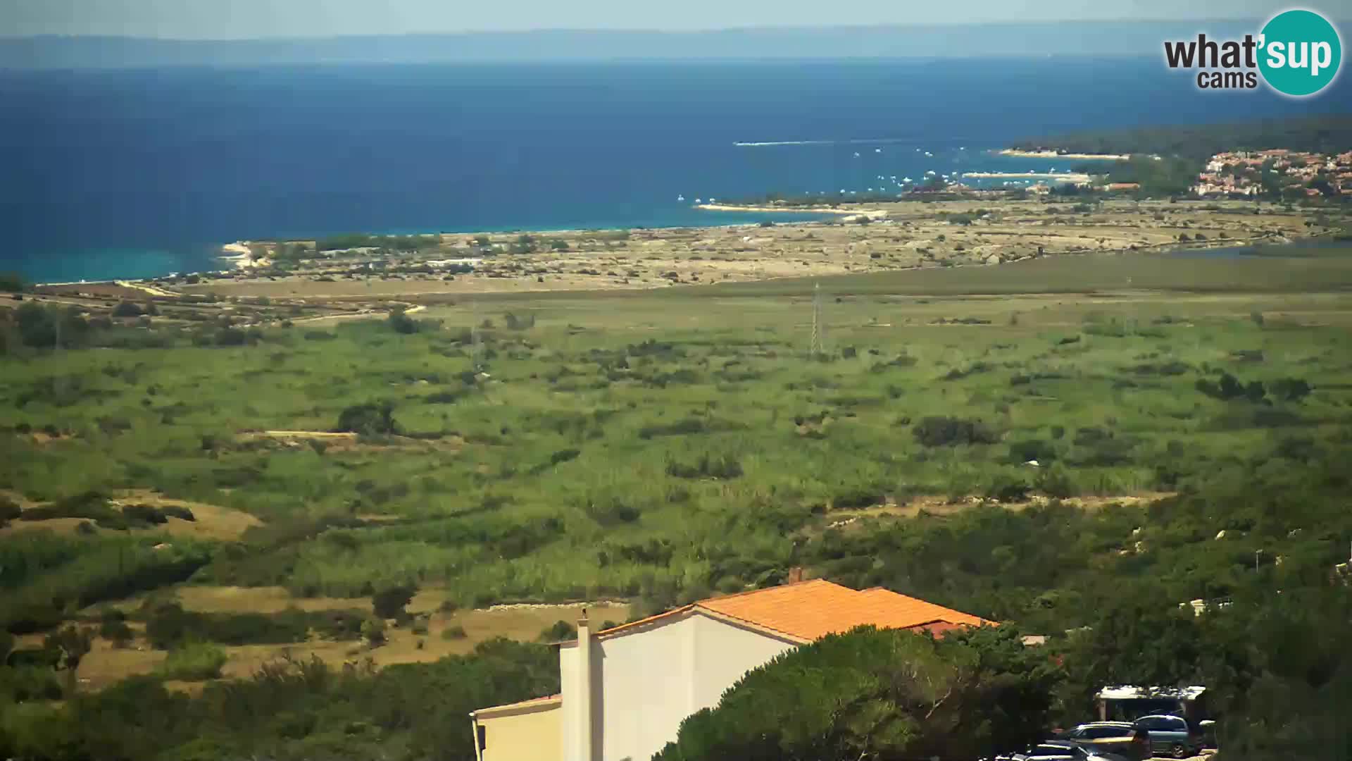 Vista de la fábrica de queso Gligora Kolan – Isla Pag