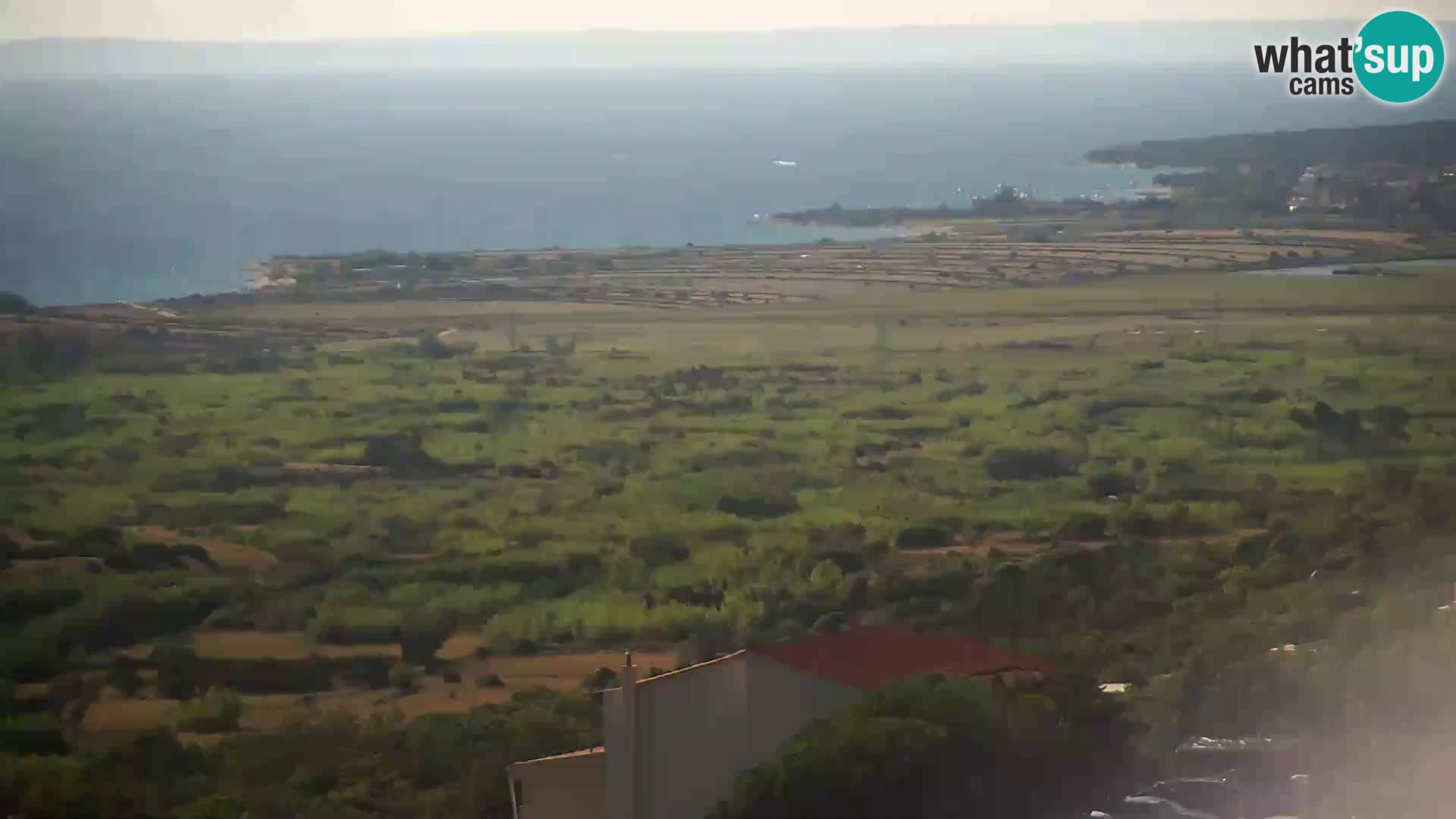 View from Gligora Cheese Factory Kolan – Pag island