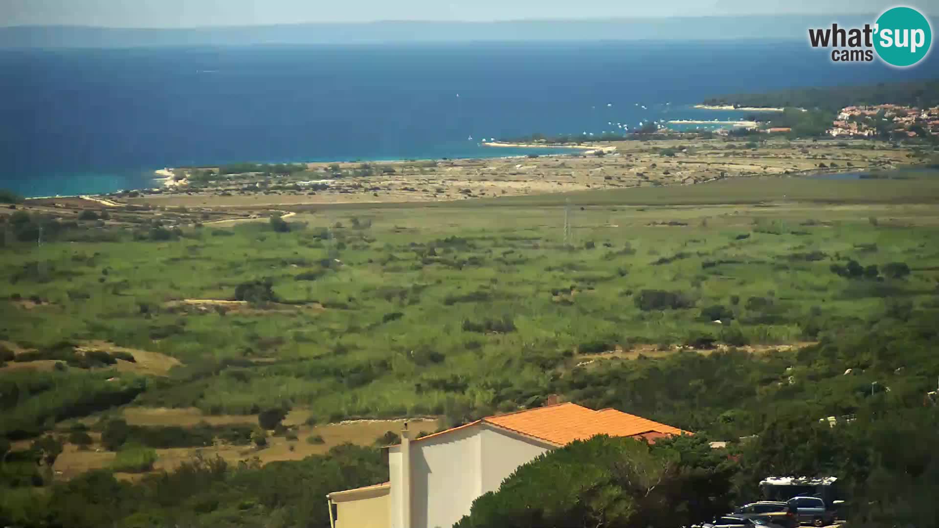 View from Gligora Cheese Factory Kolan – Pag island